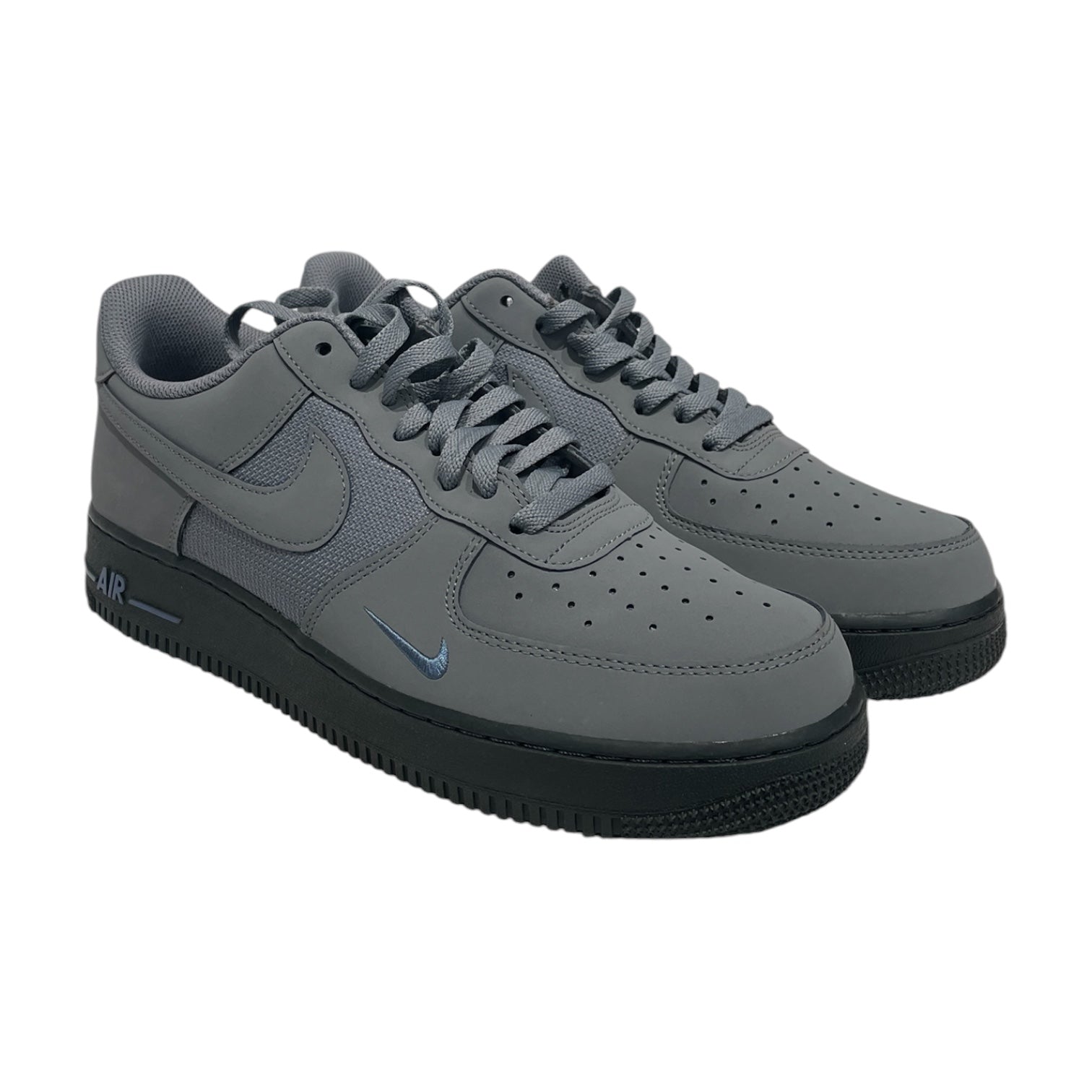 NIKE/Low-Sneakers/US 11.5/Leather/GRY/AF1 07 LV8 GREY ANTHRACITE view 1