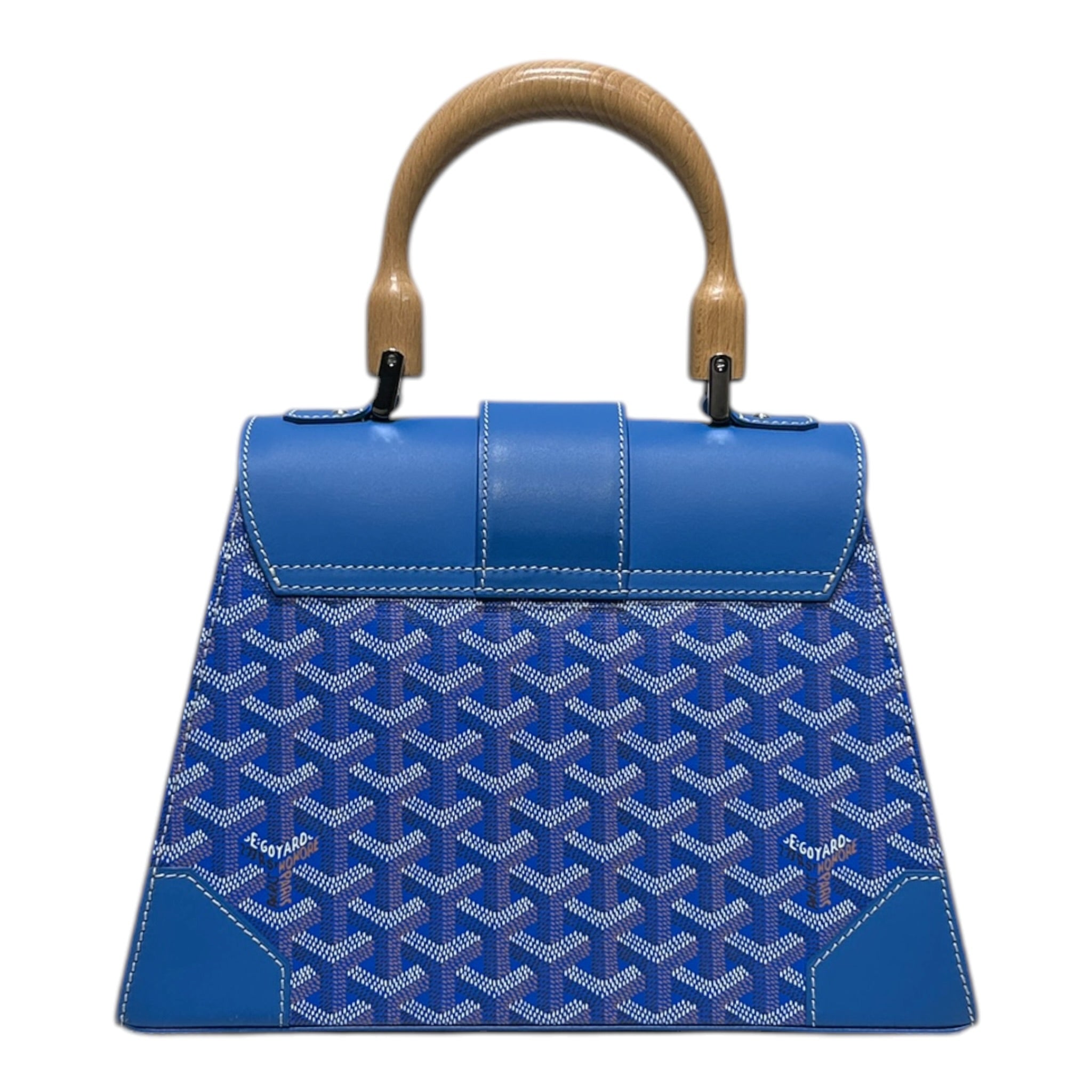 GOYARD/Hand Bag/All Over Print/Leather/BLU/ view 2