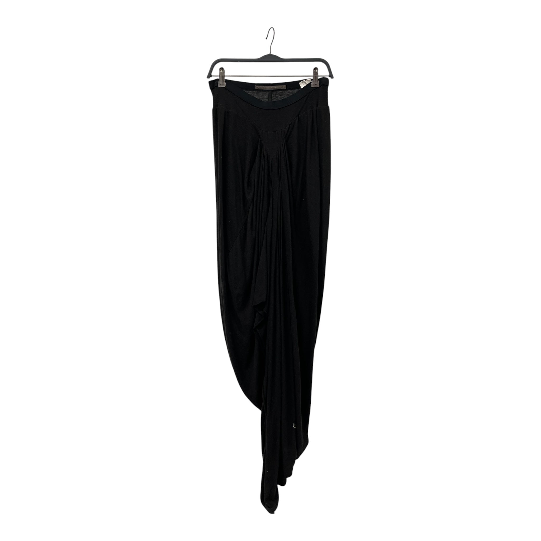 Rick Owens Lilies/SL Dress/10/Rayon/BLK/Maxi Length/RUFFLED TRIANGLE BUNCH view 2