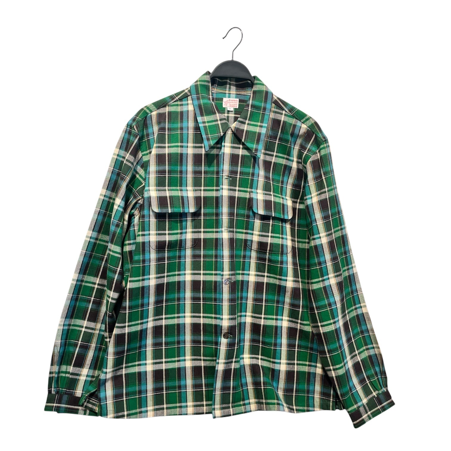 Bryceland's/Blouson/XXL/Cotton/GRN/Plaid/Green Blue Check view 1