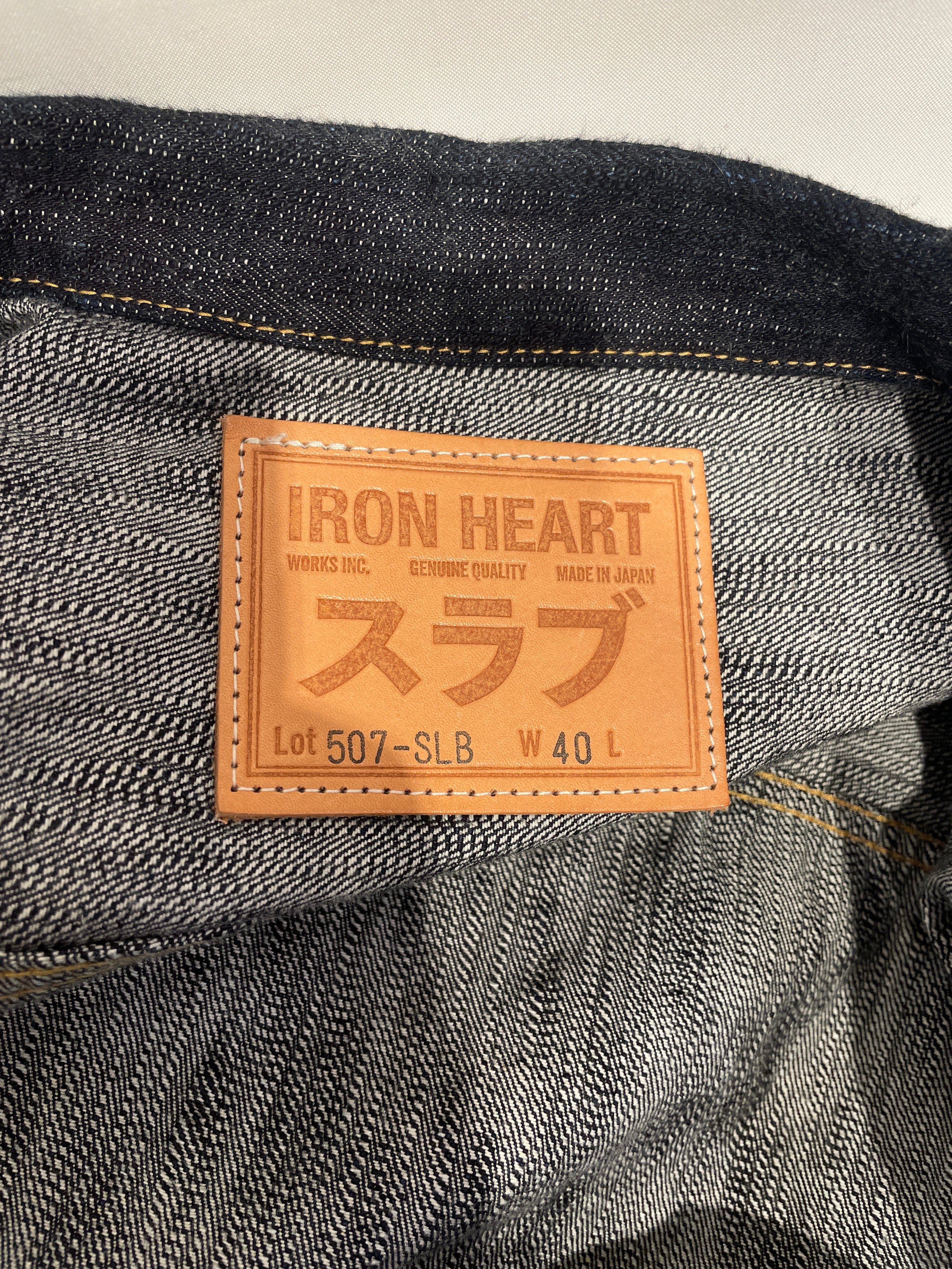 IRON HEART/Denim Jkt/M/Denim/IDG/ view 3