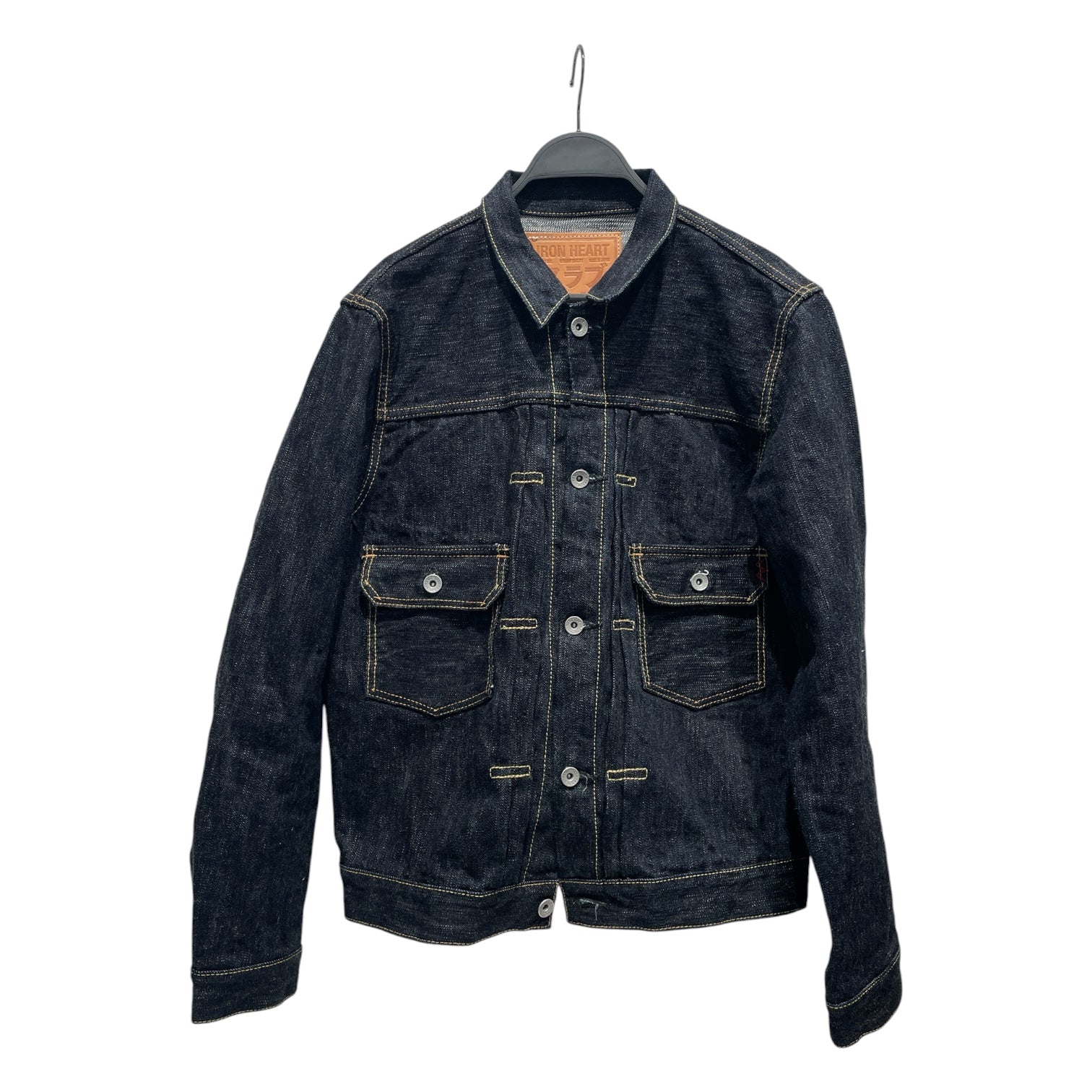 IRON HEART/Denim Jkt/M/Denim/IDG/ view 1