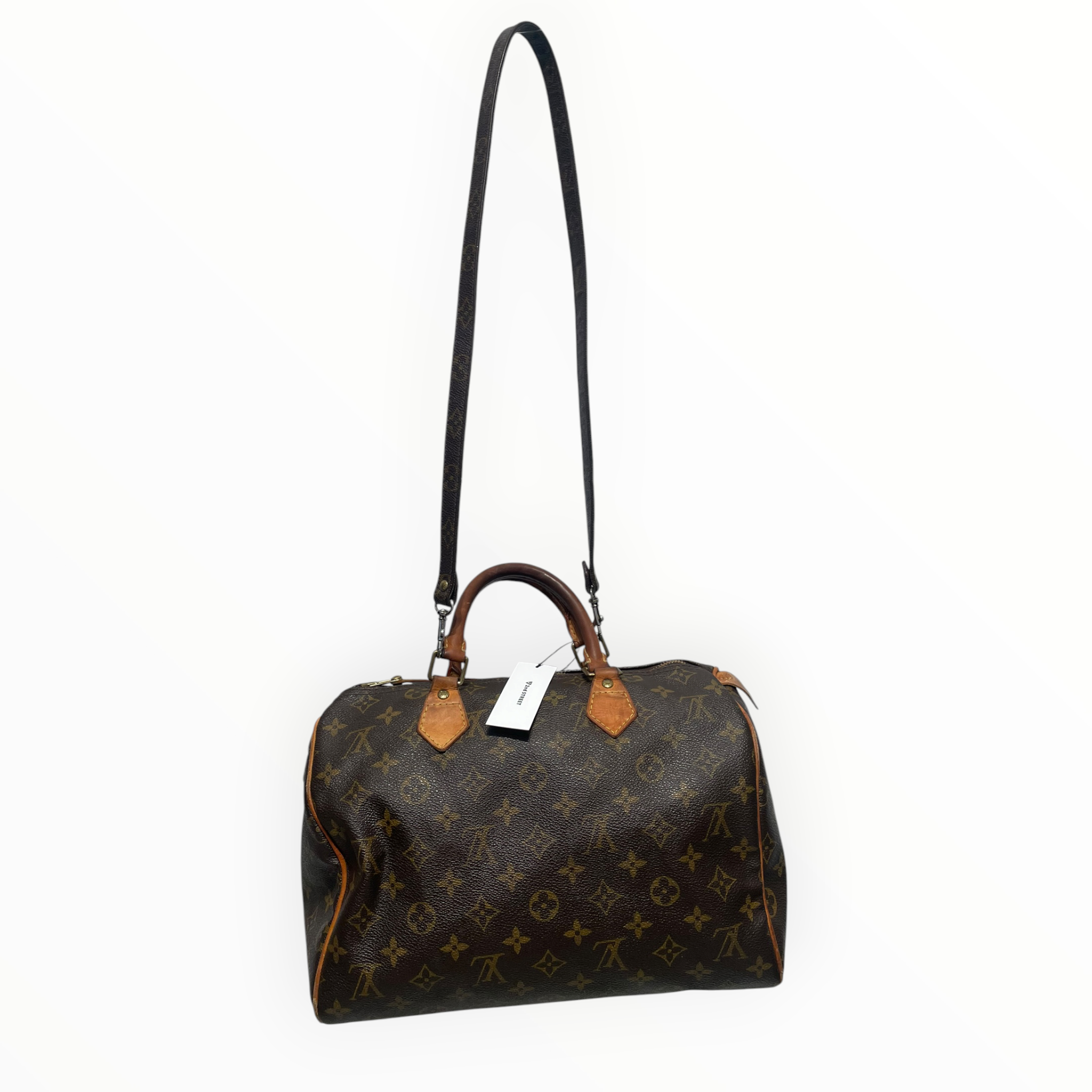 LOUIS VUITTON/Bag/Monogram/BRW/SPEEDY MONOGRAM W/ STRAP view 4