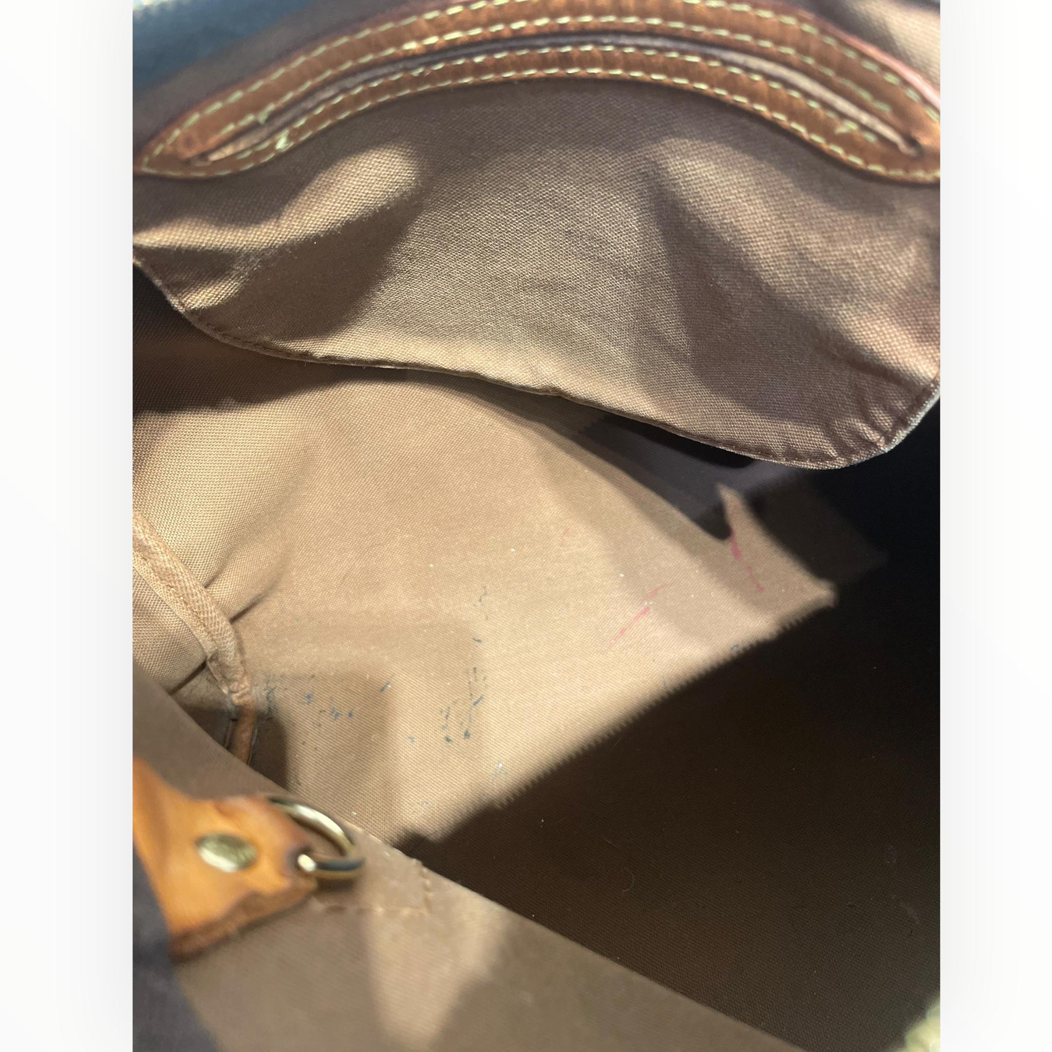LOUIS VUITTON/Bag/Monogram/BRW/SPEEDY MONOGRAM W/ STRAP view 5
