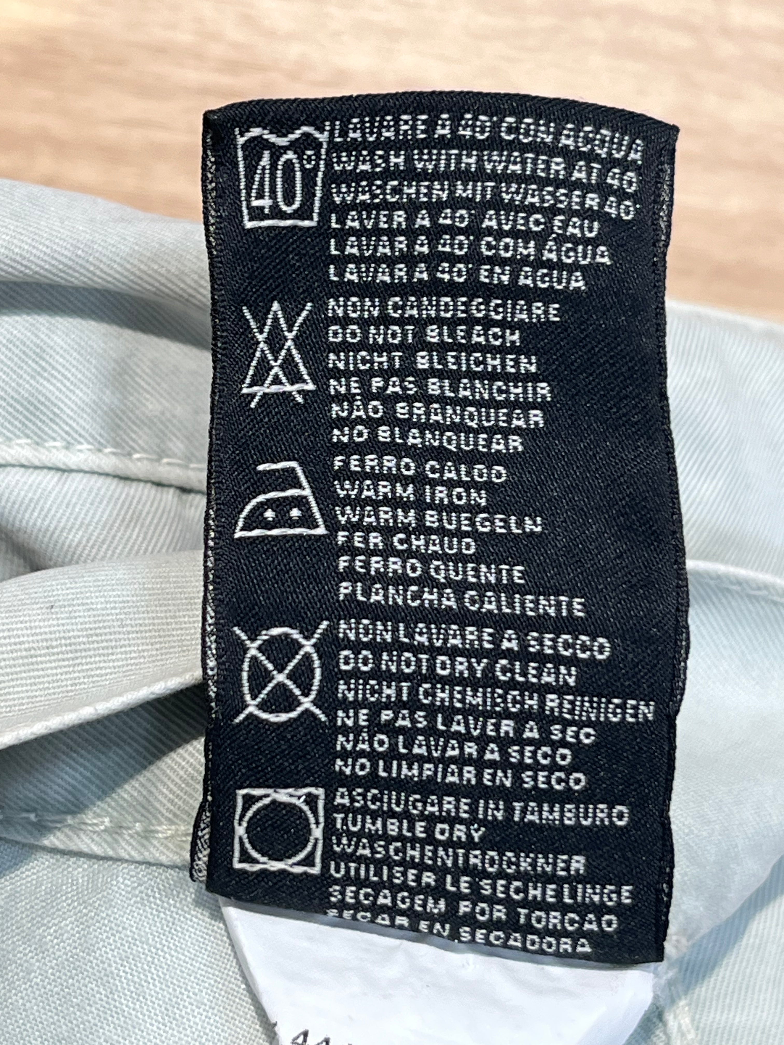 STONE ISLAND/Straight Pants/36/Denim/BLU/light blue denim wash view 4