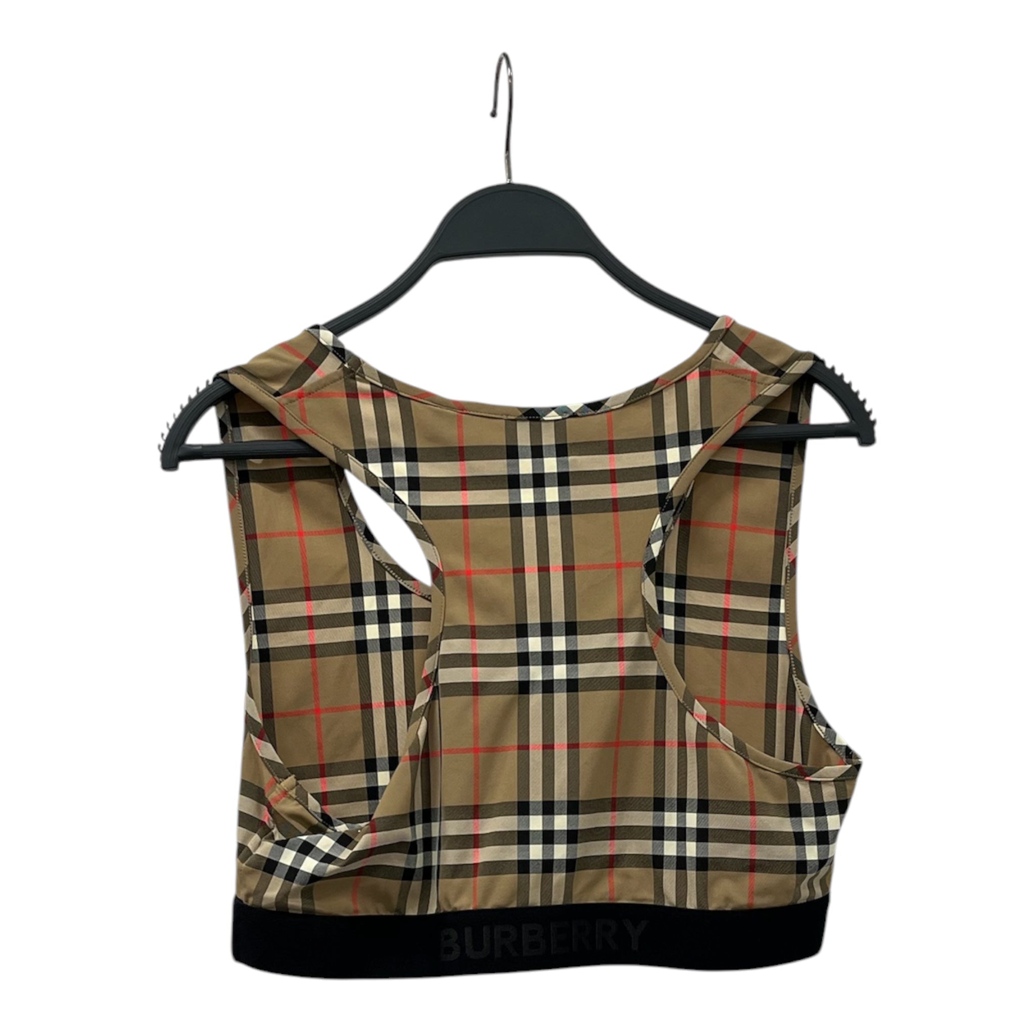 BURBERRY/Cut & Sew/XL/Plaid/Polyester/CML/SPORTS BRA view 2