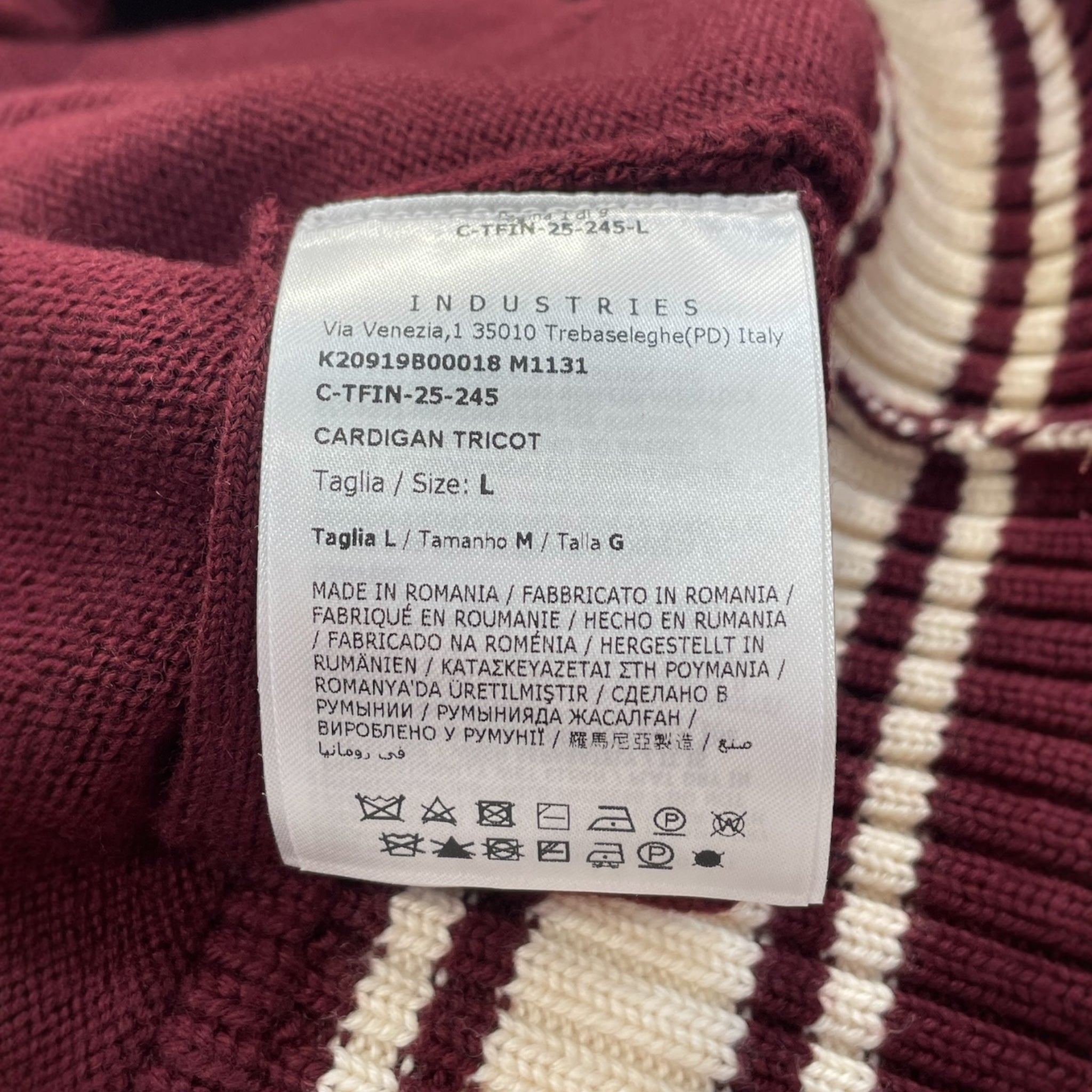 MONCLER/Cardigan/L/Cotton/BRD/ view 4