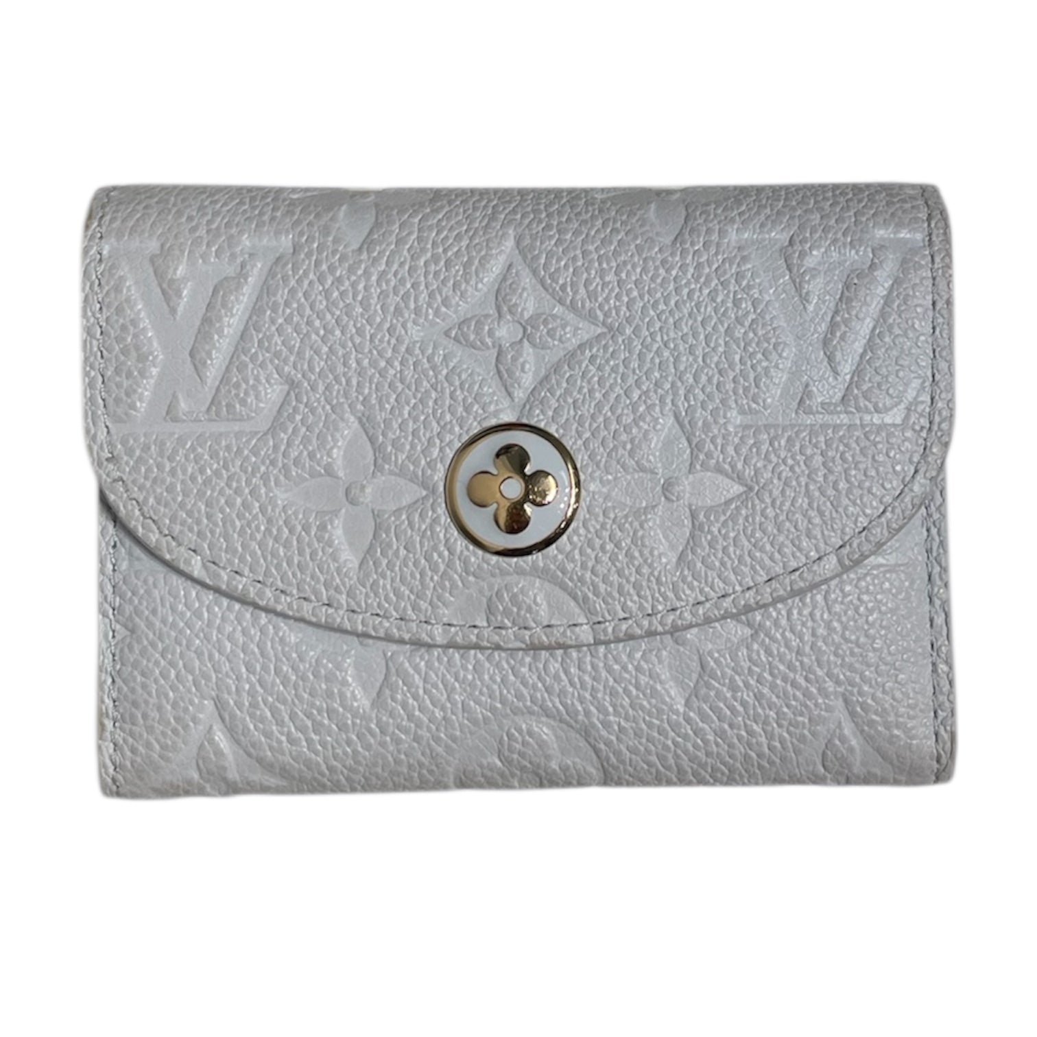 LOUIS VUITTON/Wallet/All Over Print/Leather/BLU/EMBOSSED MONOGRAM GOLD HARDWAR view 2