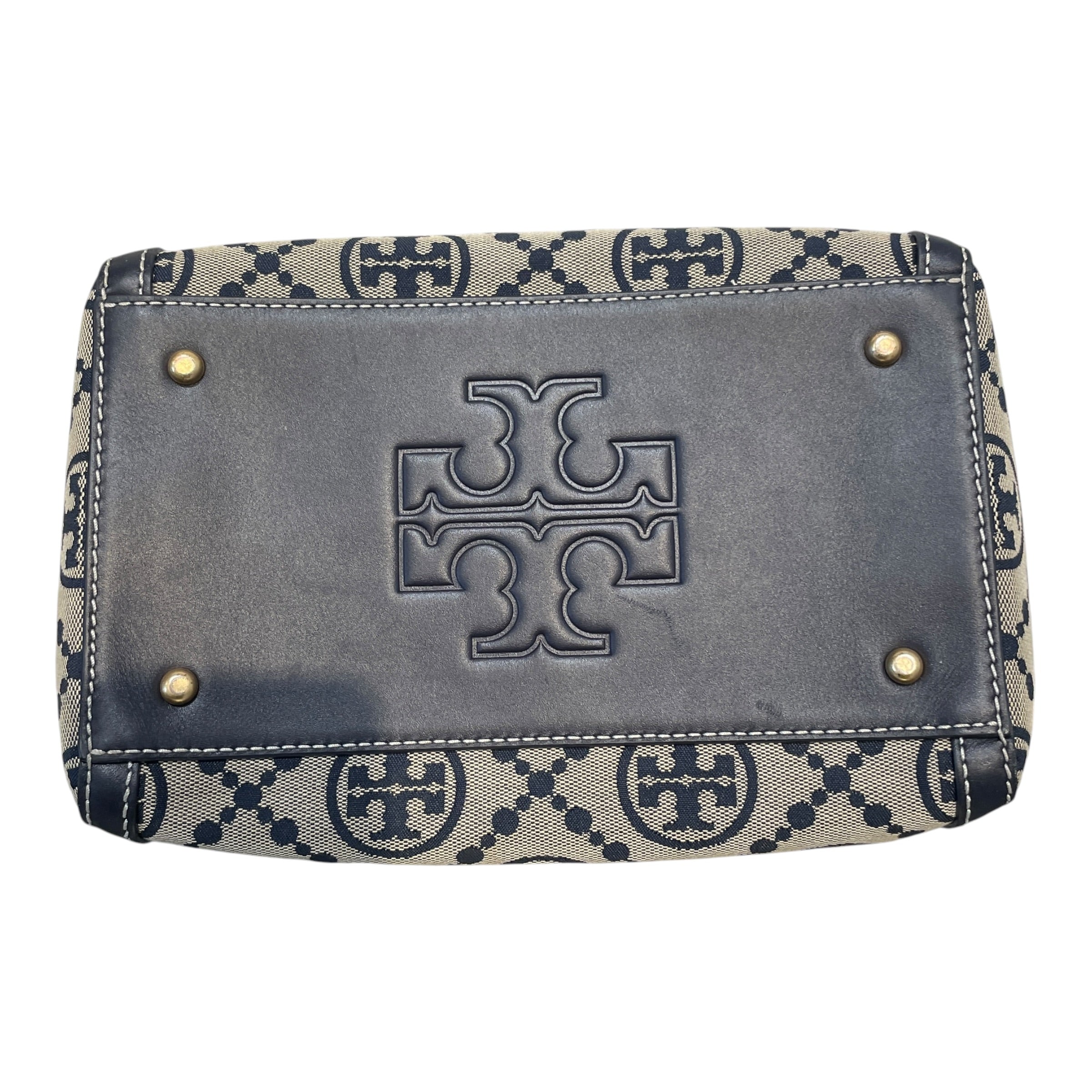 TORY BURCH/Boston Bag/Monogram/Cotton/NVY/T Jacquard view 5