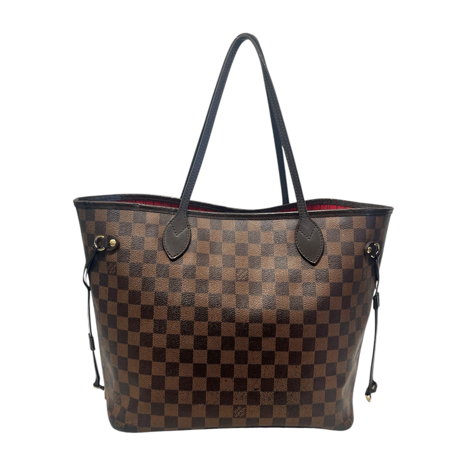LOUIS VUITTON/Tote Bag/Gingham Check/BRW/GI4184 view 2