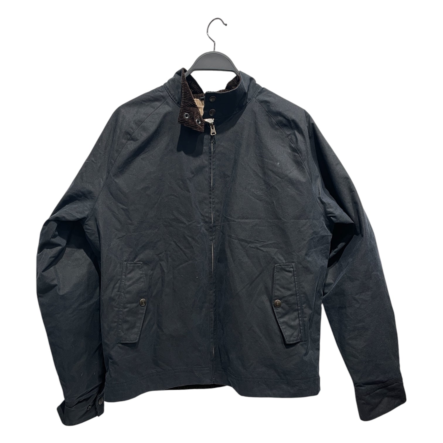 FLINT AND TINDER/Coat/M/Cotton/NVY/ view 1