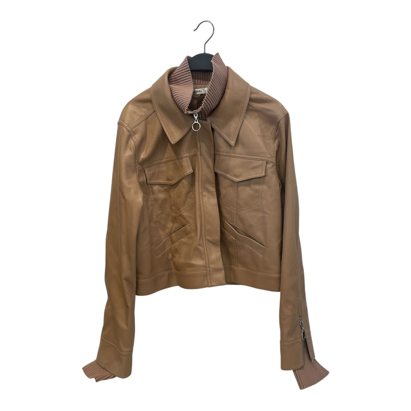 JONATHAN SIMKHAI/Jacket/L/Polyester/KHK/