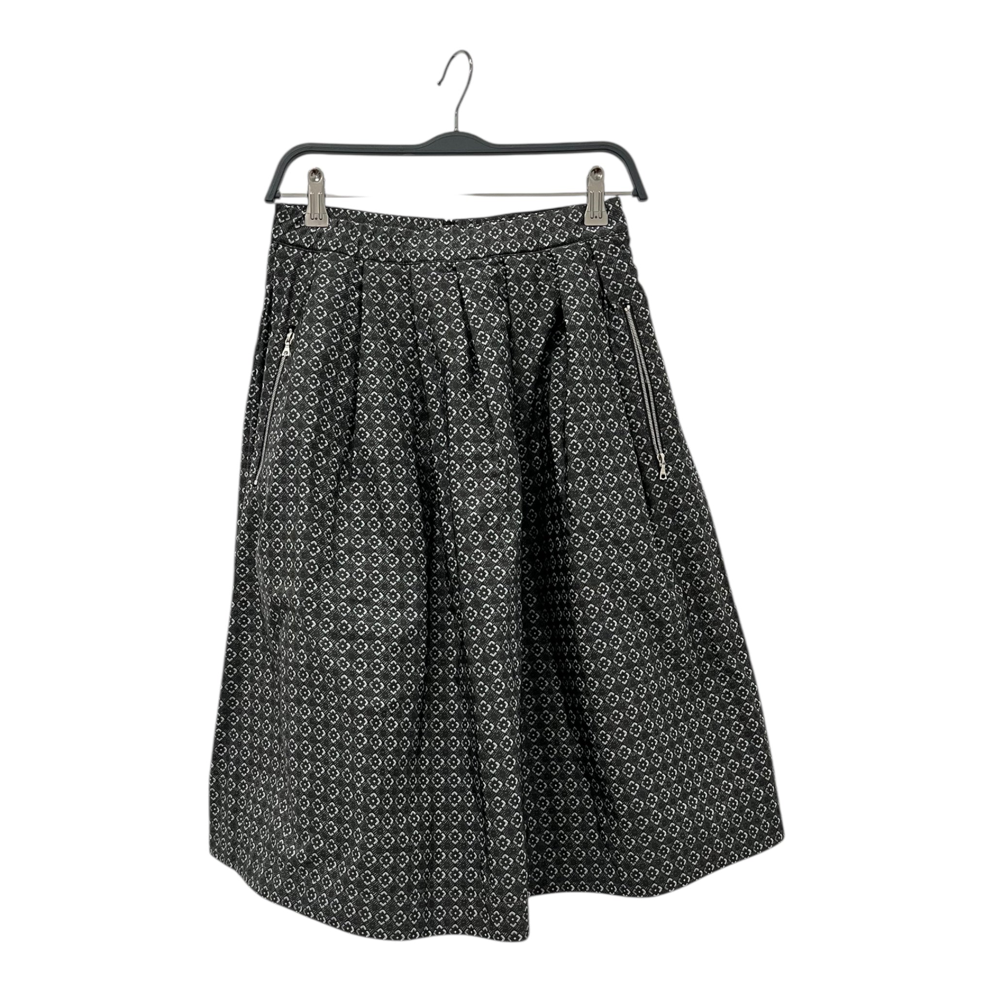 Acne Studios/Skirt/32/All Over Print/Nylon/GRY/squares view 1