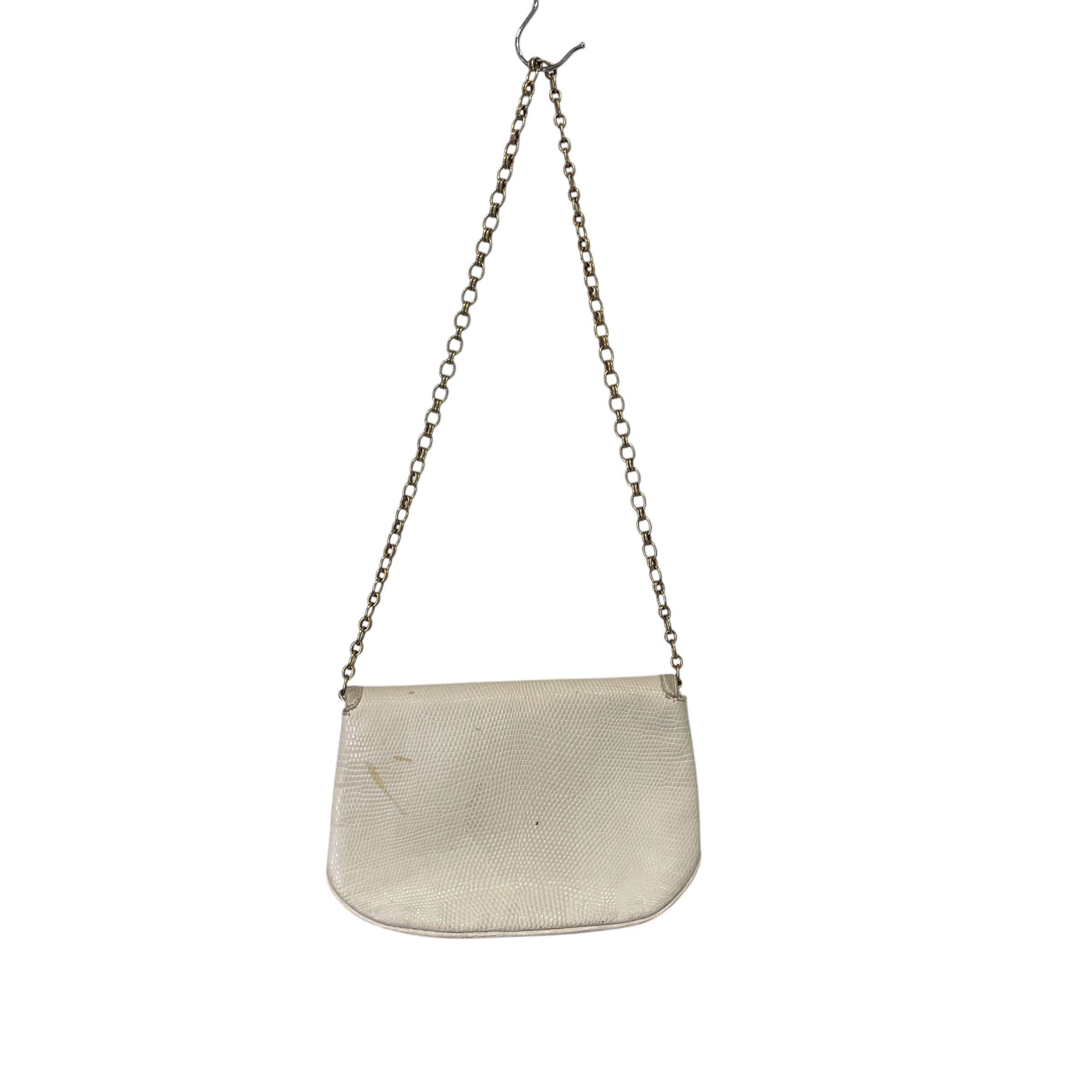 CHANEL/Cross Body Bag/Leather/CRM/Large Double C Flap view 2