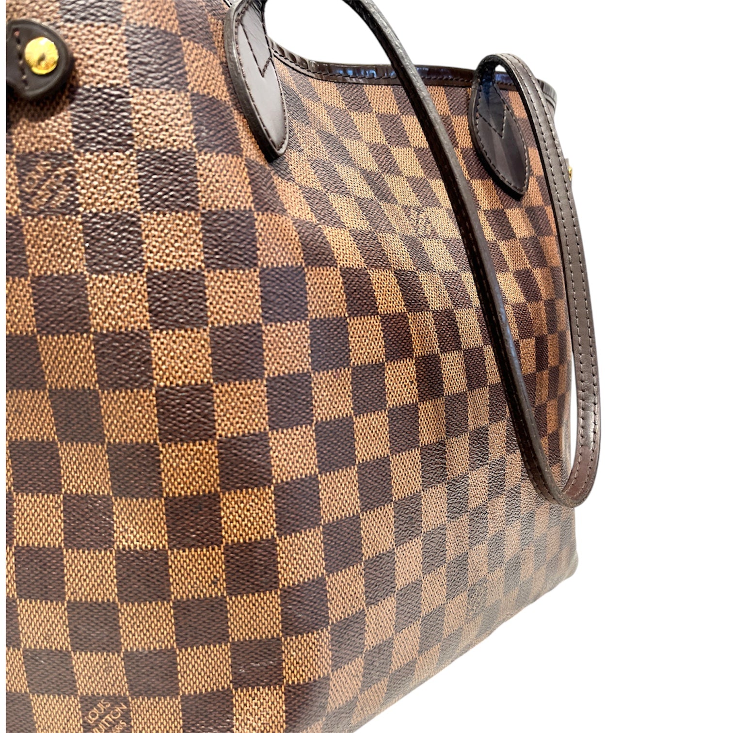 LOUIS VUITTON/Tote Bag/Gingham Check/BRW/GI4184 view 6