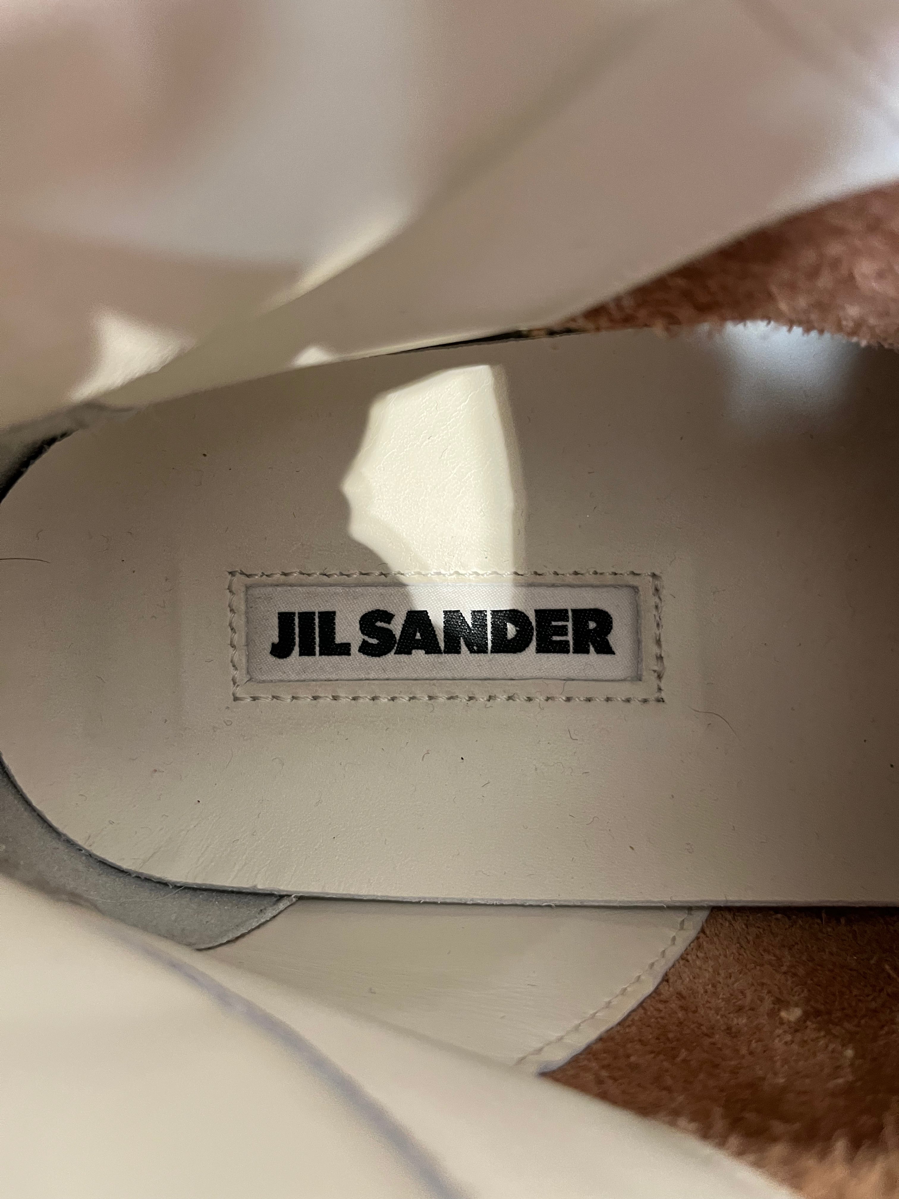 JIL SANDER/Hi-Sneakers/US 8.5/Leather/WHT/ view 3