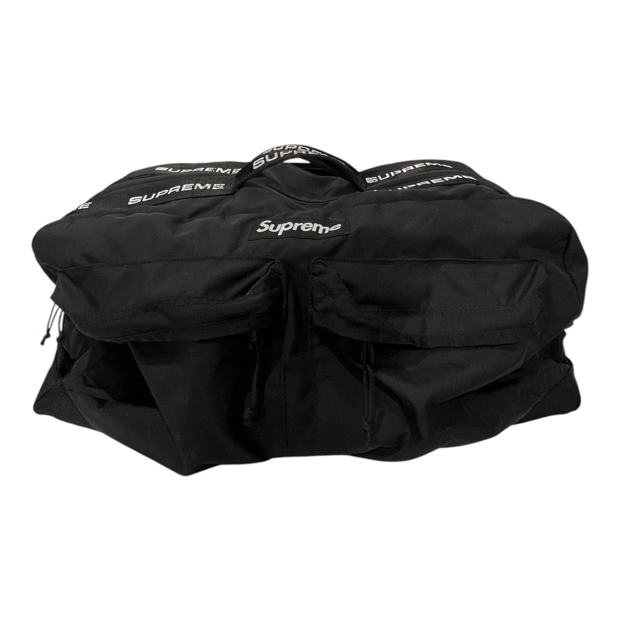 Supreme/Bag/Cotton/BLK/dufflebag/ss18 view 1