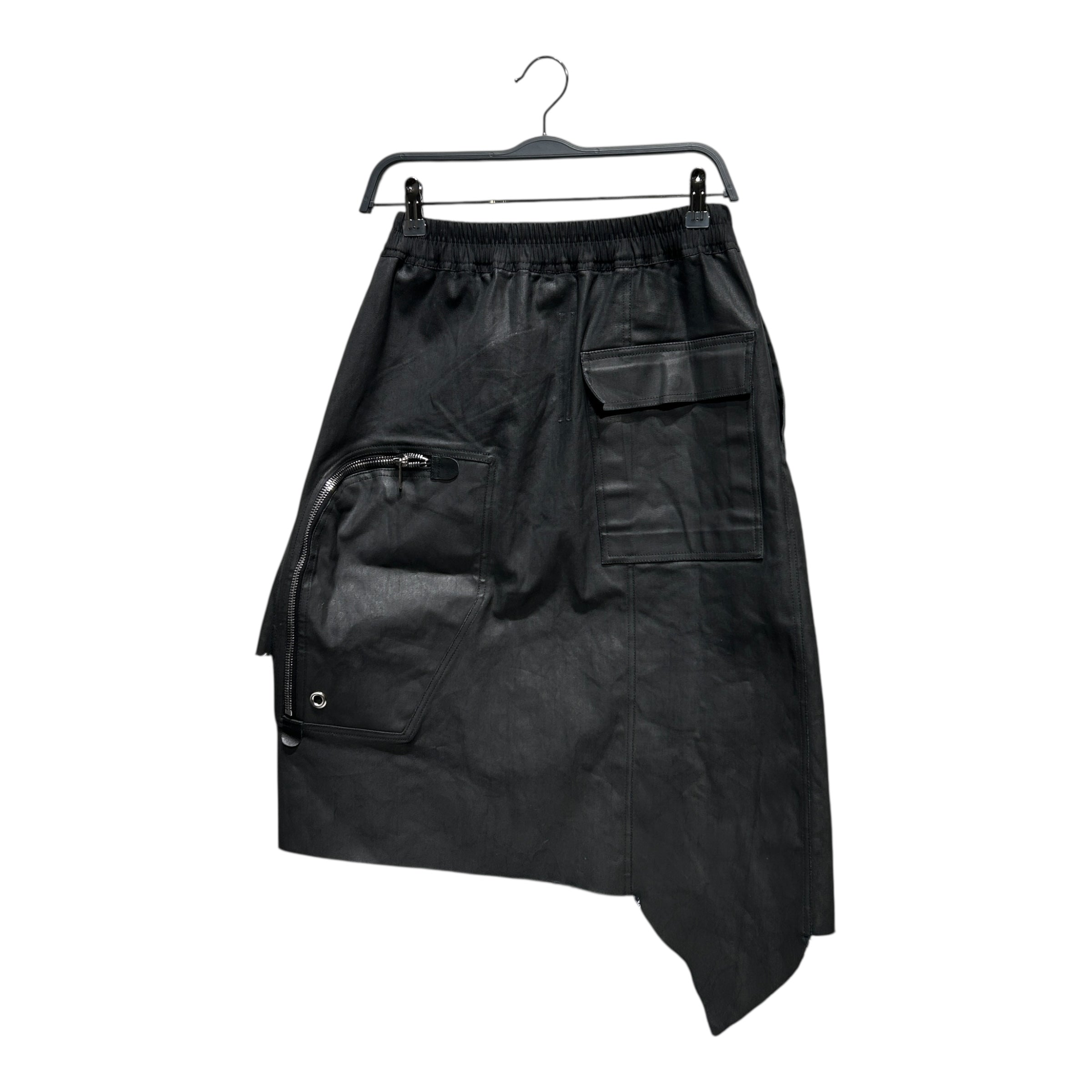 Rick Owens/Long Skirt/48/Cotton/BLK/BAHAUS ZIP PORTERVILLE FW/24 view 2