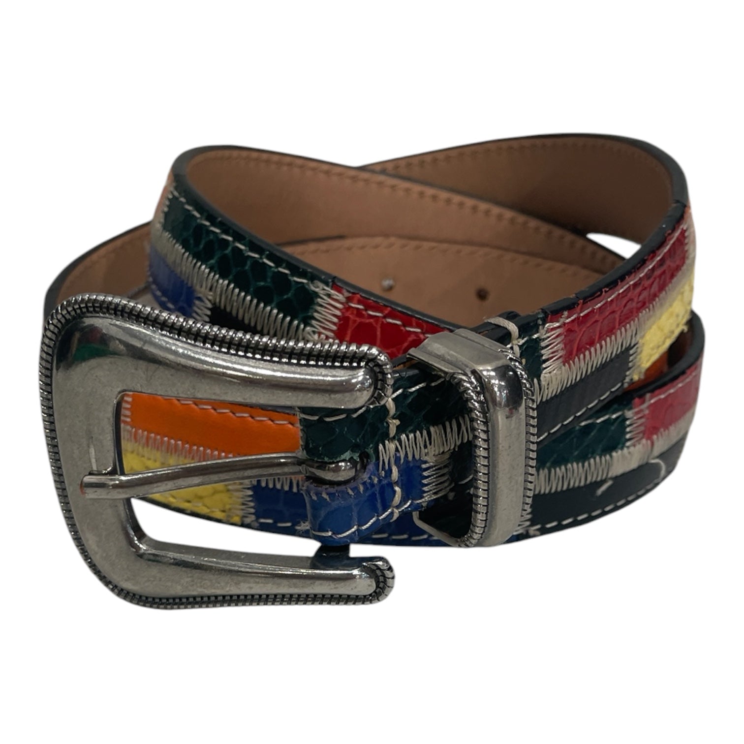 Supreme/Accessories/Leather/MLT/COLORED PATCHWORK view 1