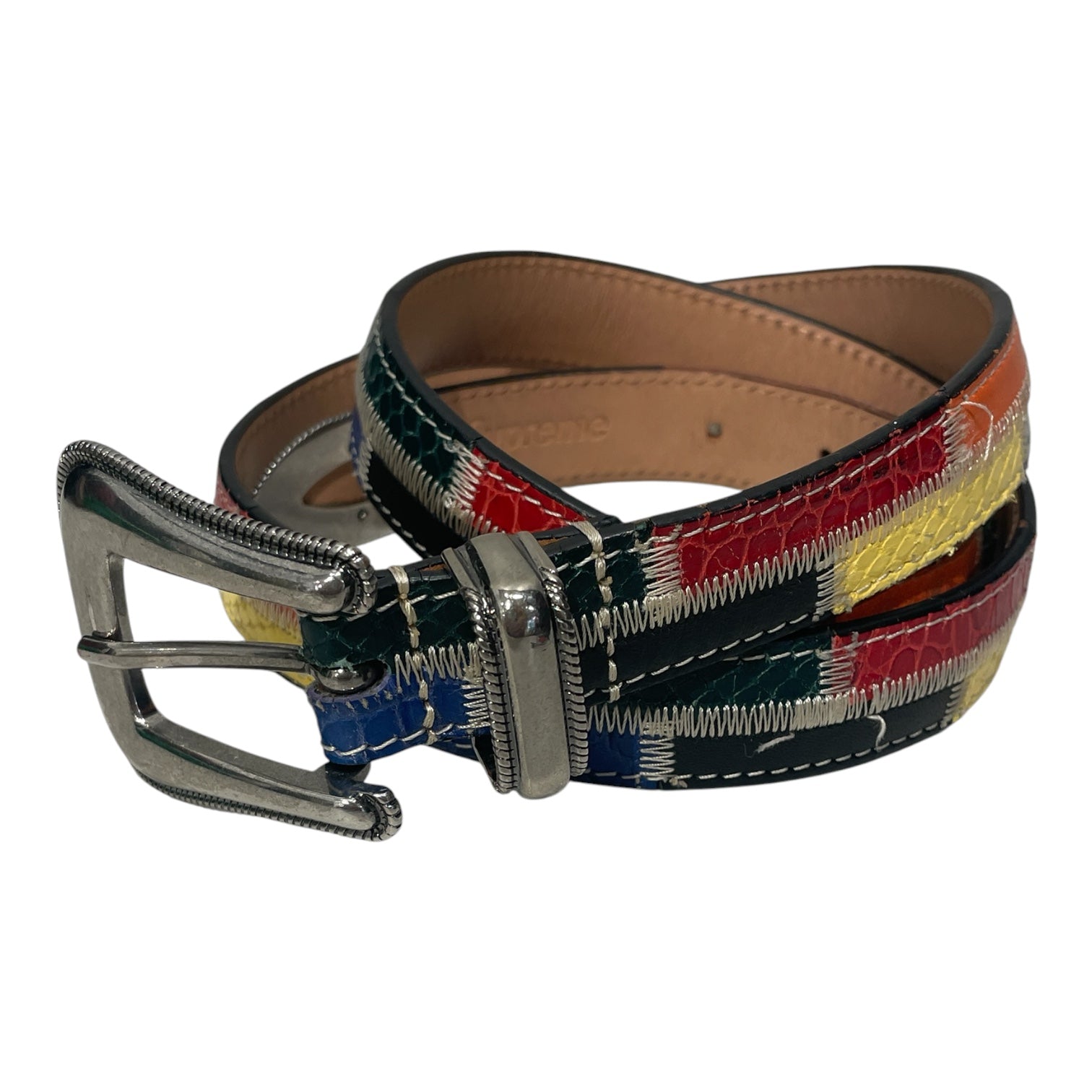 Supreme/Accessories/Leather/MLT/COLORED PATCHWORK view 2