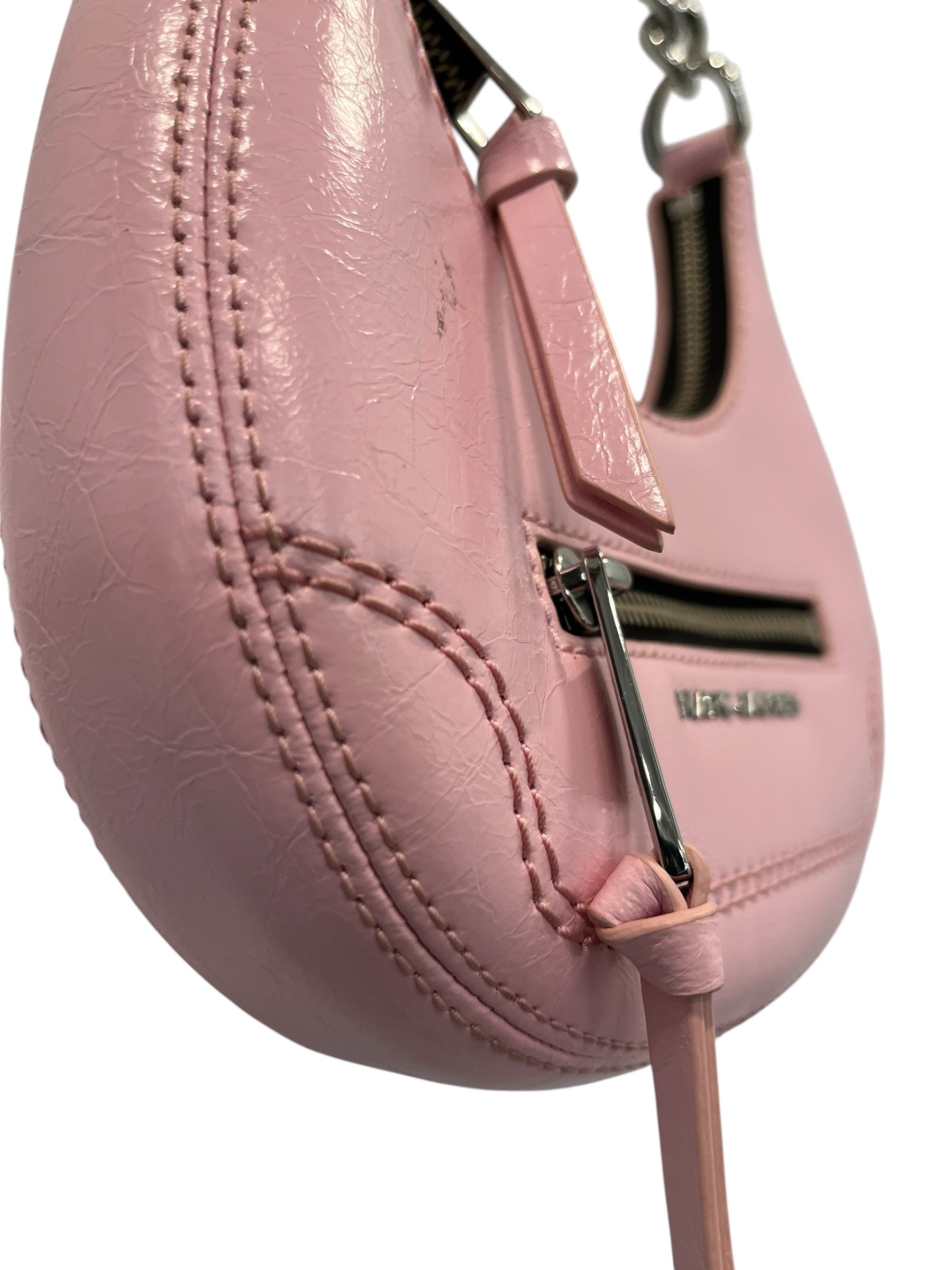 MARC JACOBS/Bag/Leather/PNK/MINI CRESCENT CRINKLE view 6
