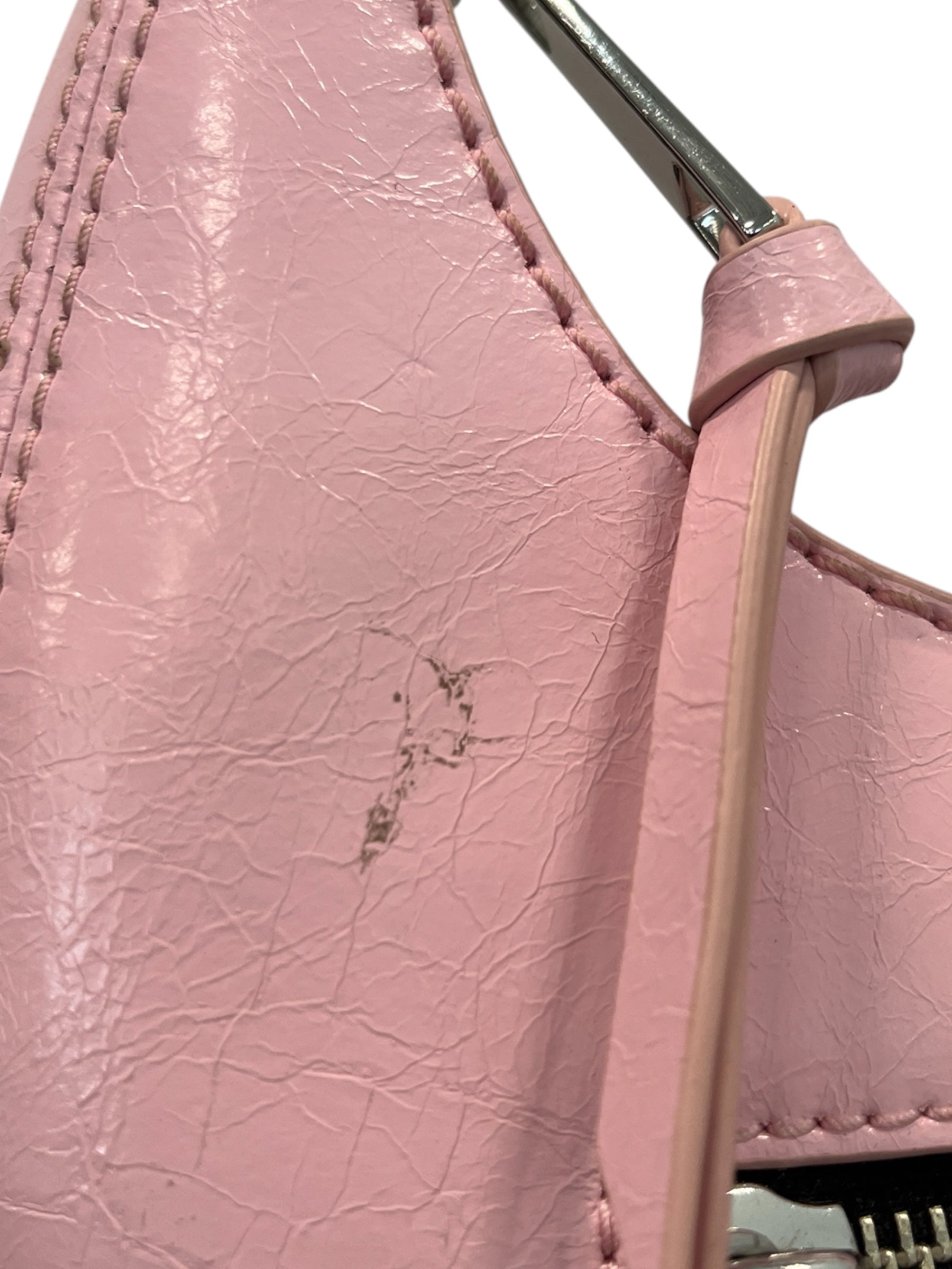 MARC JACOBS/Bag/Leather/PNK/MINI CRESCENT CRINKLE view 7