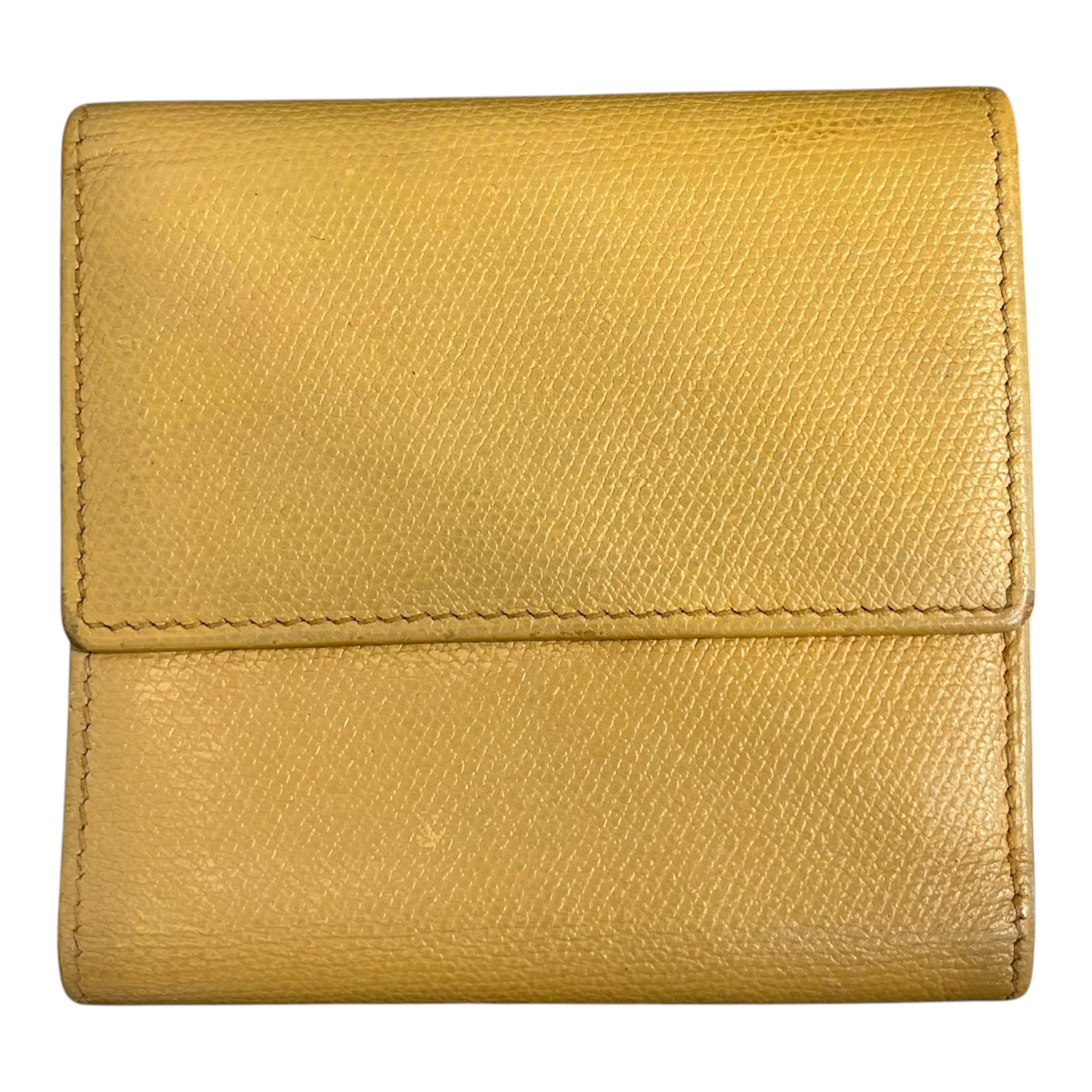 CHANEL/Wallet/Leather/BEG/L's/Caviar dbl flap compact wallet view 2