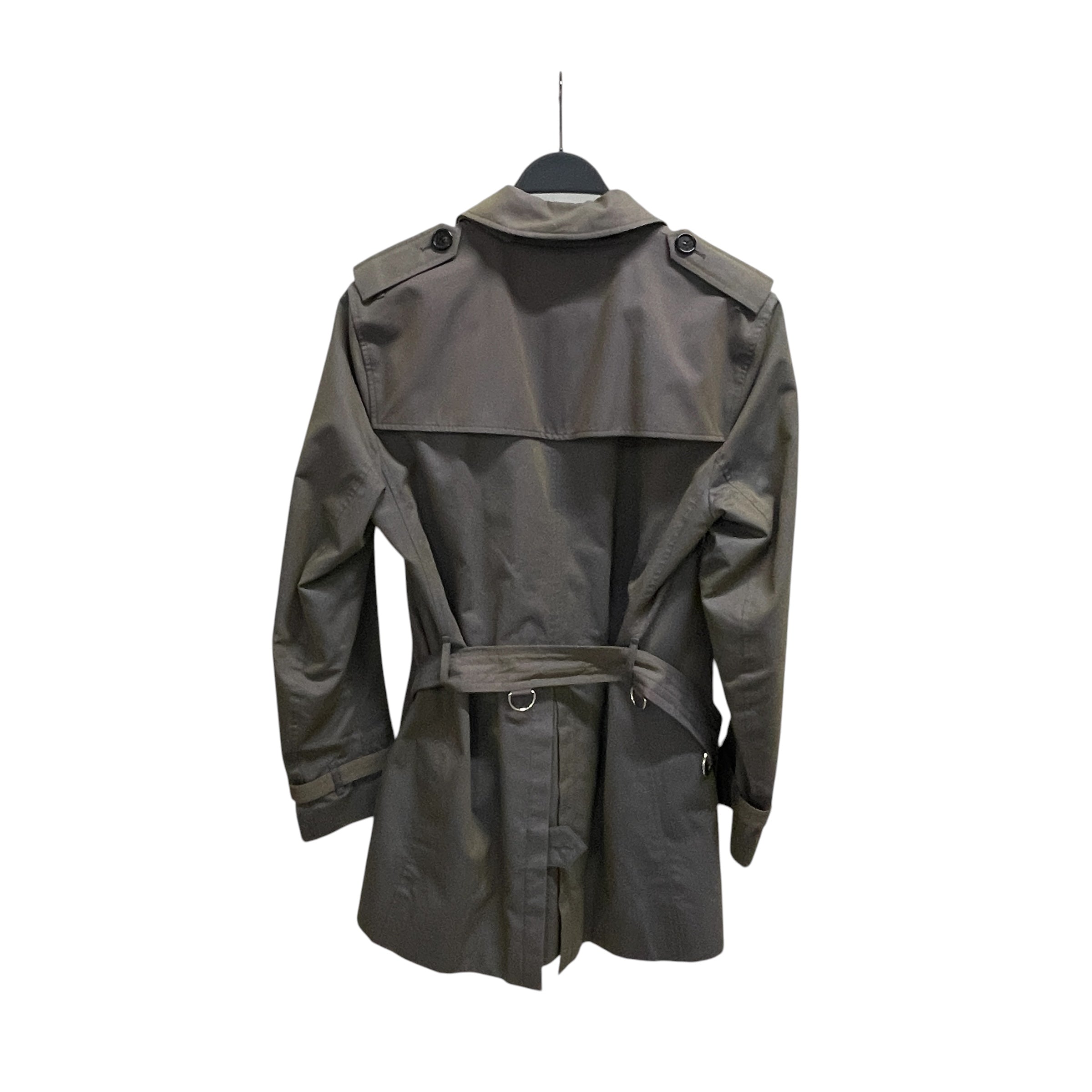 BURBERRY LONDON/Coat/48/Cotton/GRY/PLAID LINING view 2
