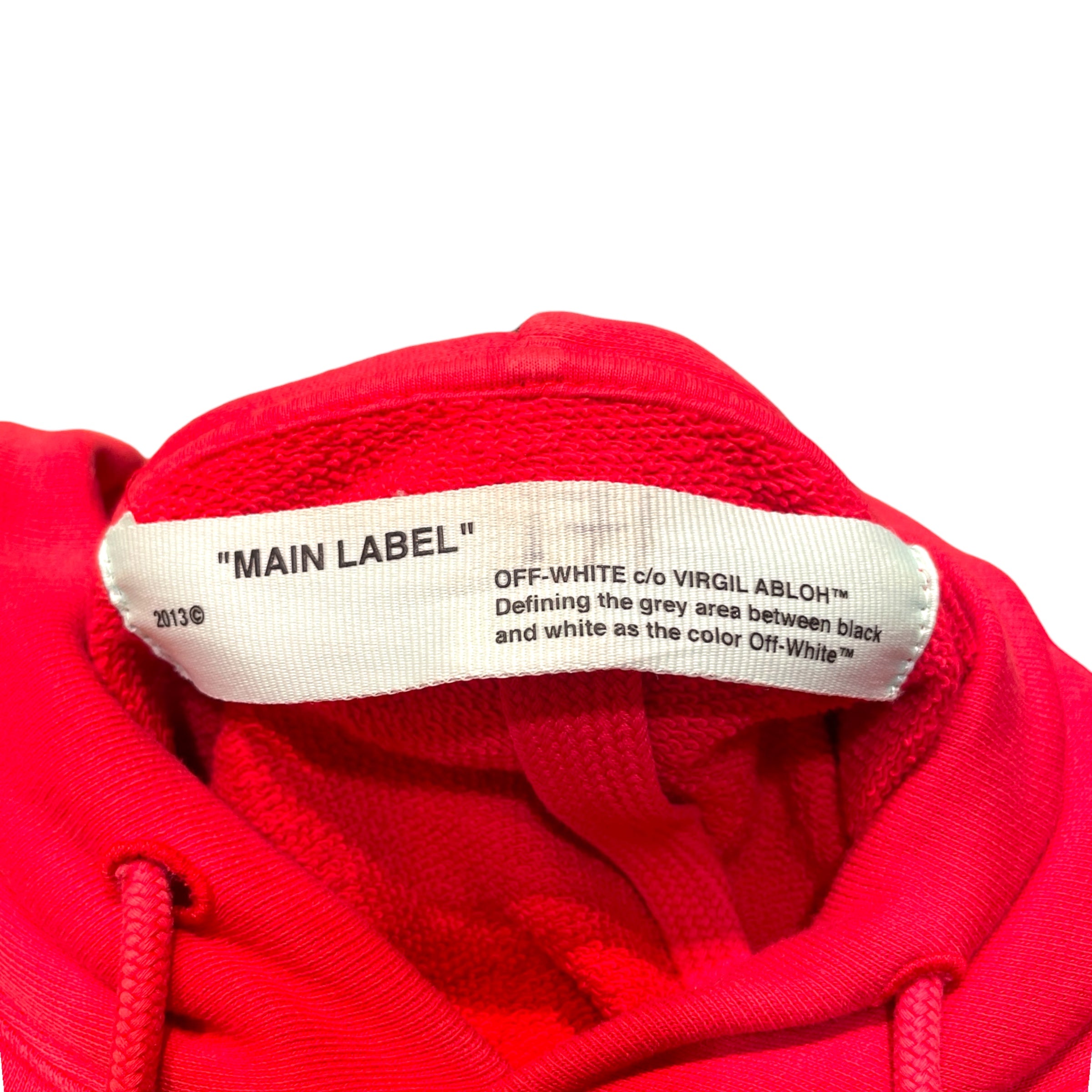 OFF-WHITE/Hoodie/XL/Graphic/Cotton/RED/Mona Lisa Graphic Print 2019 view 3