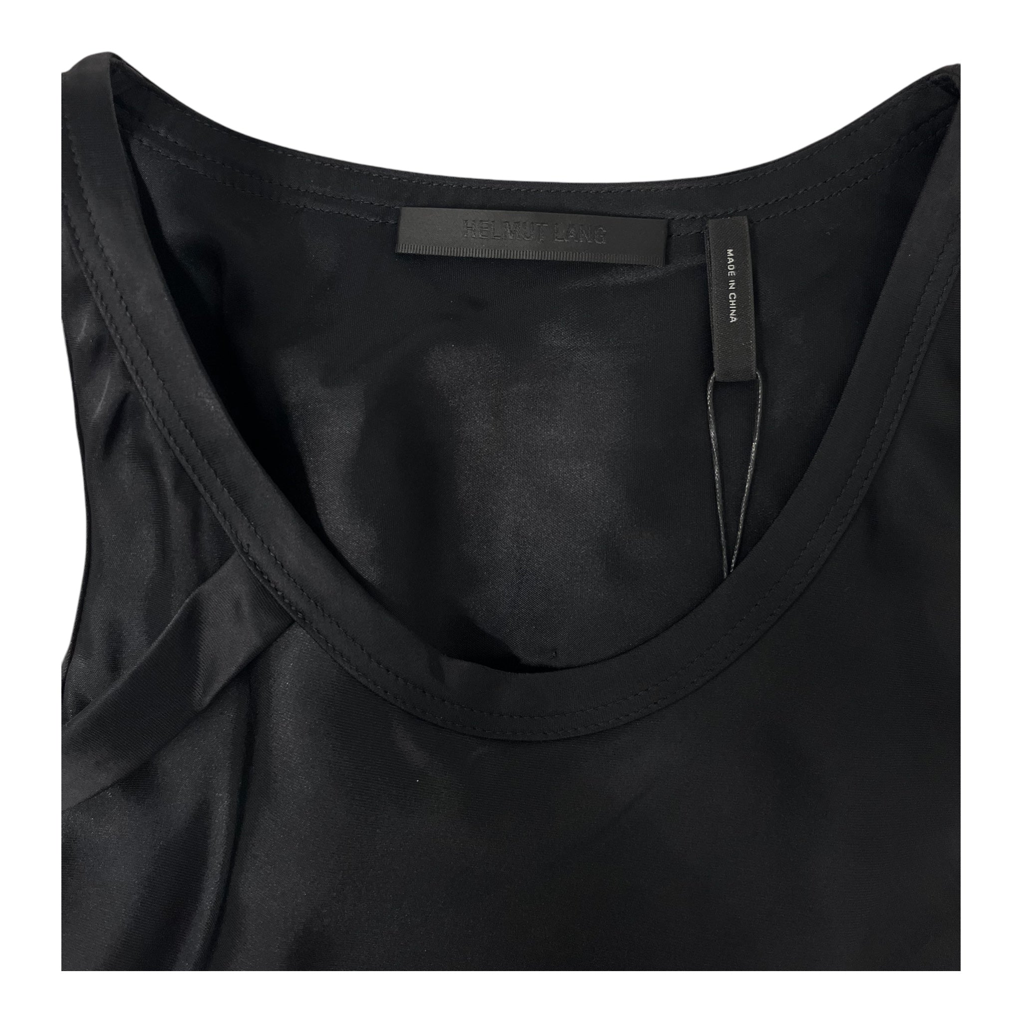 Helmut Lang/SL Dress/2/BLK/SATIN SIDE ARM BAND TIE view 3
