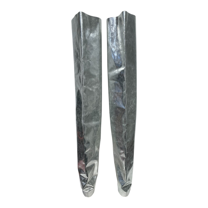GARETH PUGH/Long Boots/EU 40/SLV/2017 VINYL BOOT COVER