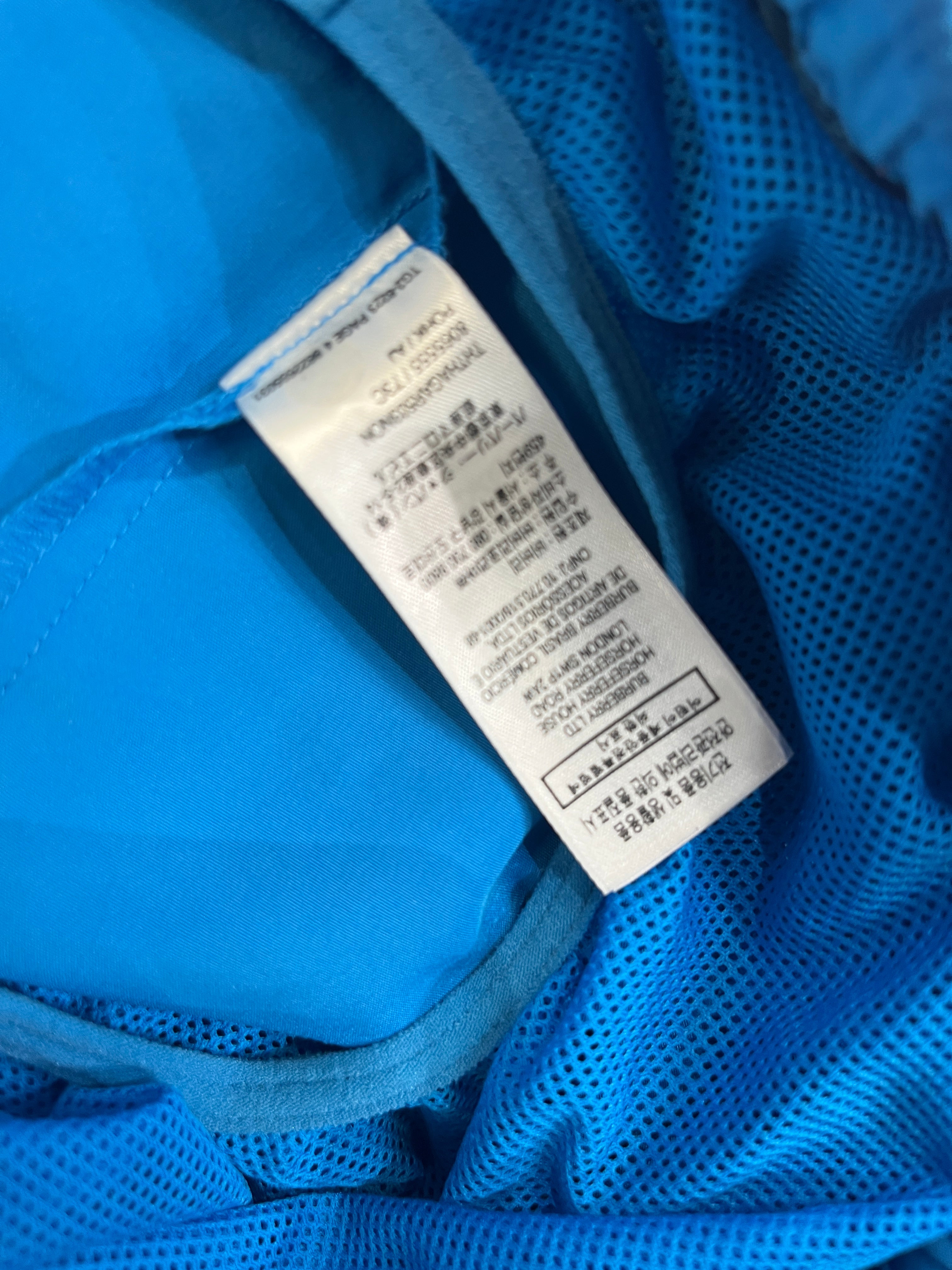 BURBERRY/Shorts/S/Nylon/BLU/Burberry on bottom view 3