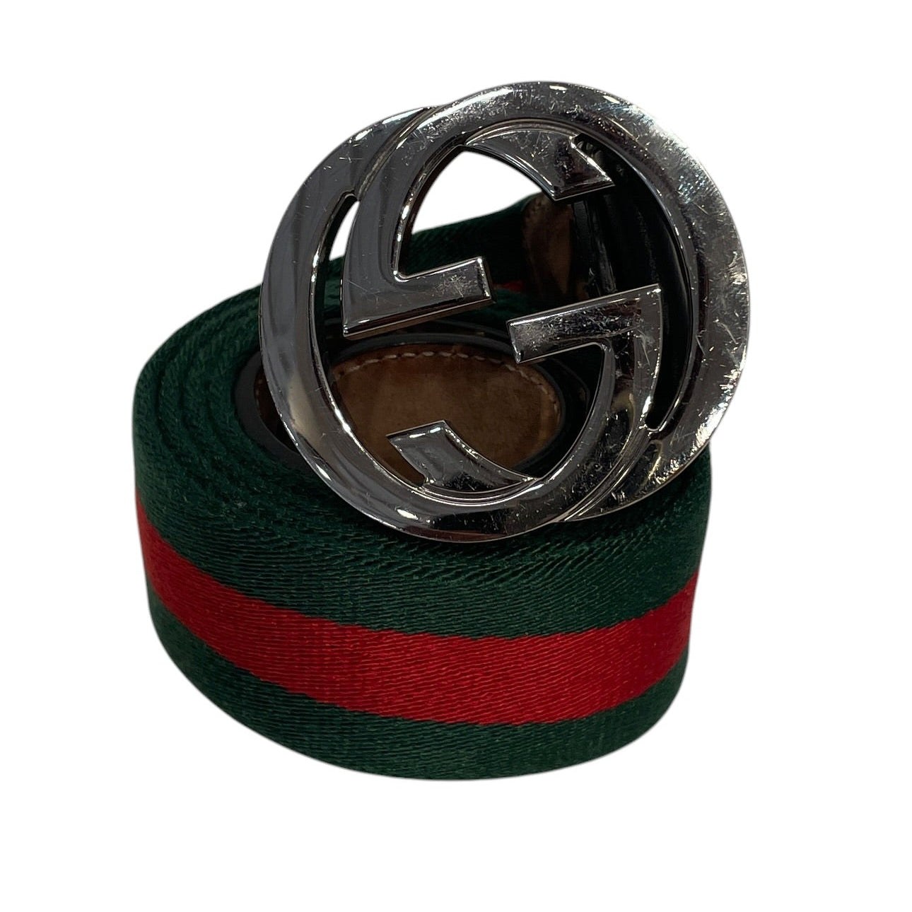 GUCCI/Belt/Cotton/GRN/ view 1