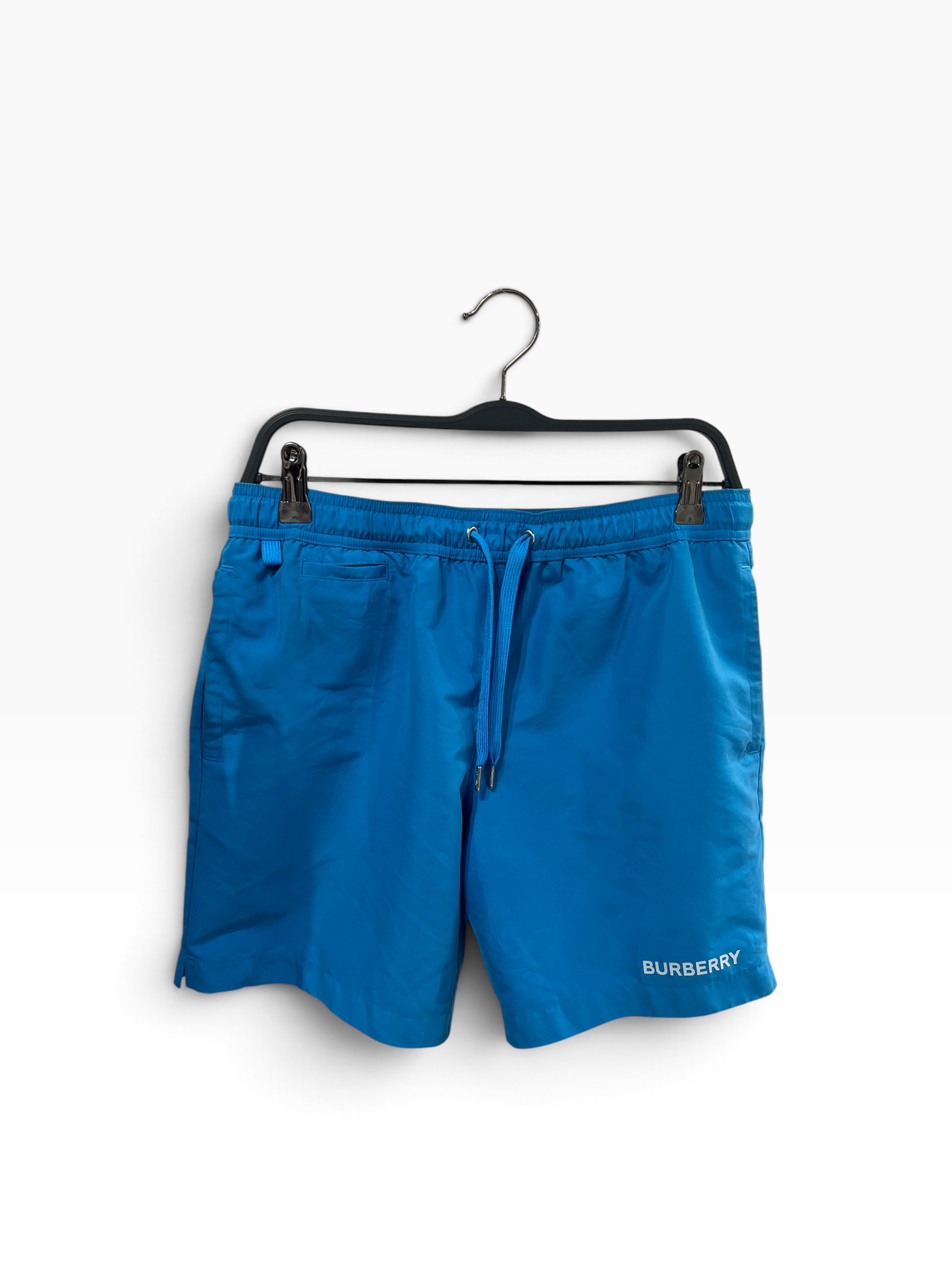 BURBERRY/Shorts/S/Nylon/BLU/Burberry on bottom view 1