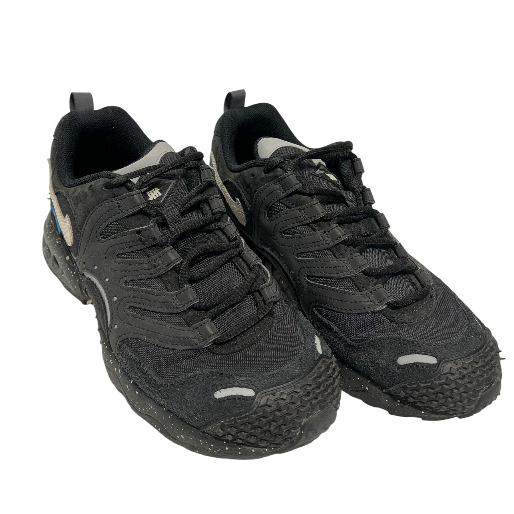 UNDEFEATED/NIKE/Low-Sneakers/US 9.5/Nylon/BLK/AIR TERRA view 1