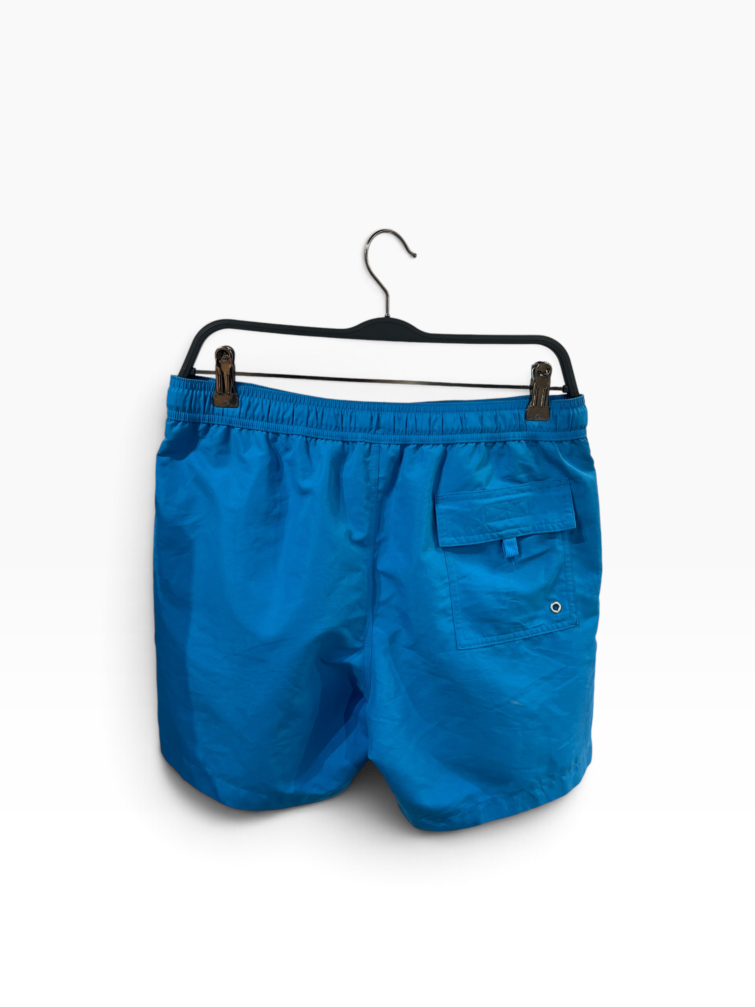 BURBERRY/Shorts/S/Nylon/BLU/Burberry on bottom view 2