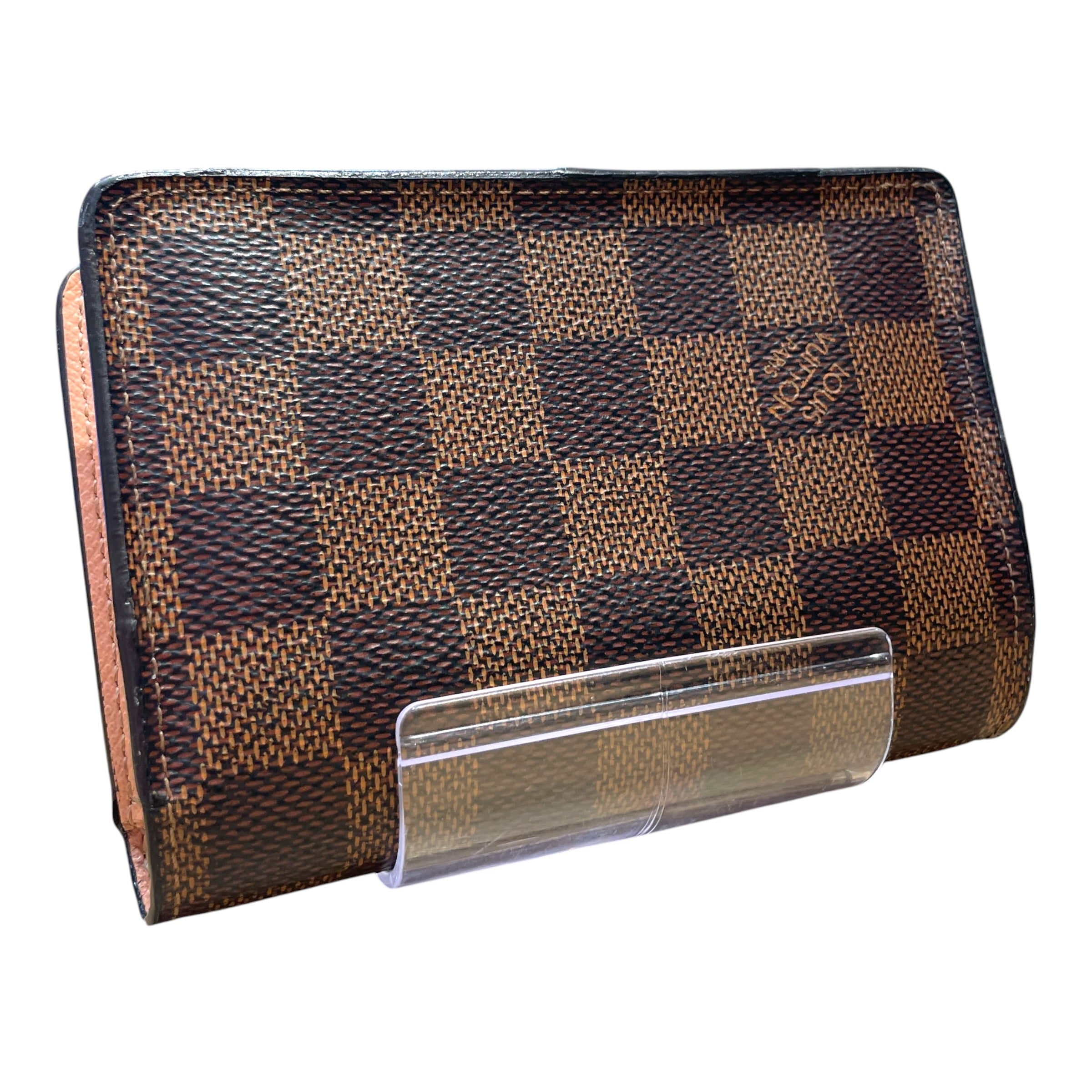 LOUIS VUITTON/Bifold Wallet/Monogram/Leather/BRW/L's/Juliette Damier Ebene Wallet view 1