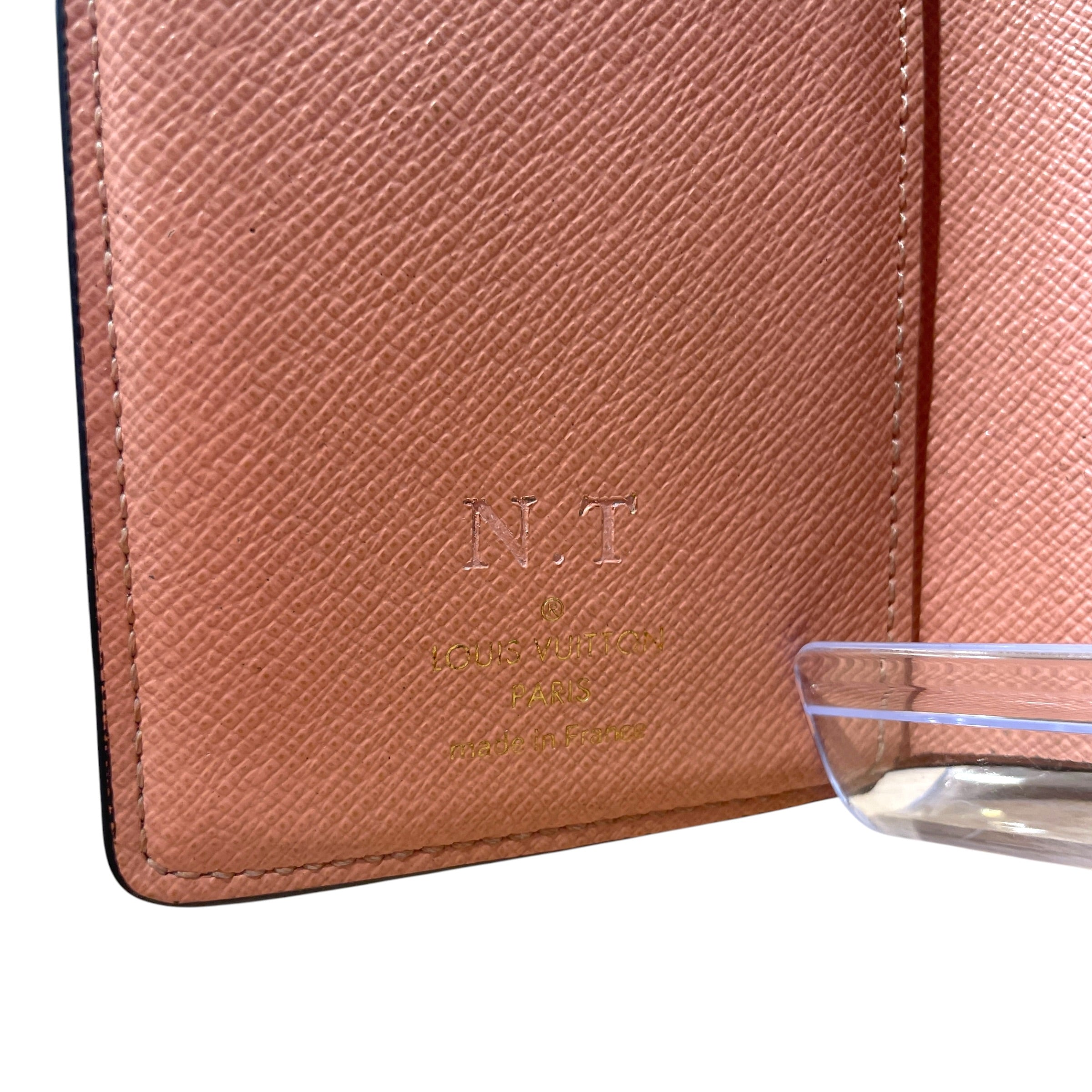 LOUIS VUITTON/Bifold Wallet/Monogram/Leather/BRW/L's/Juliette Damier Ebene Wallet view 4