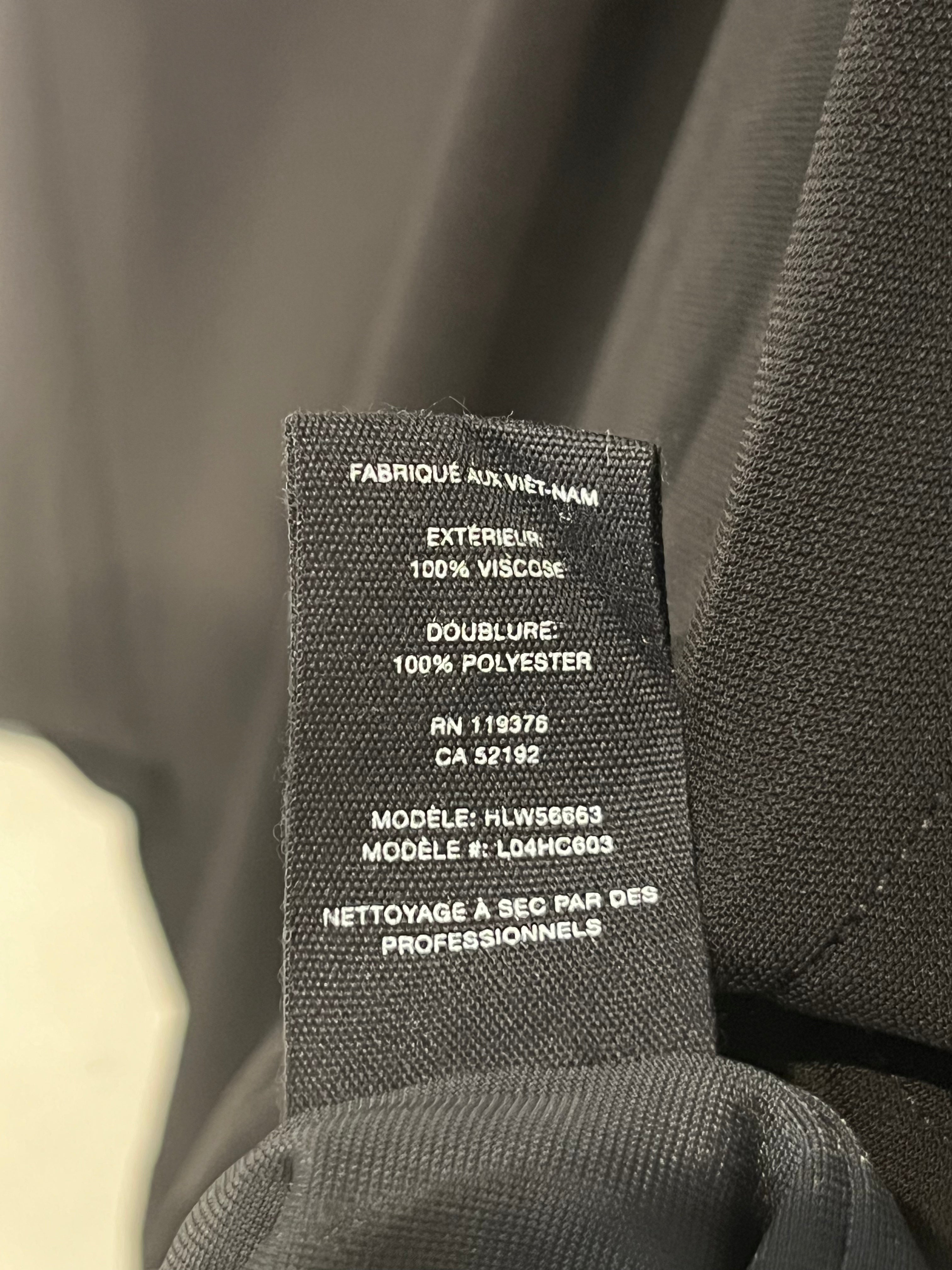 Helmut Lang/Dress/L/Nylon/BLK/L04HC603 view 4