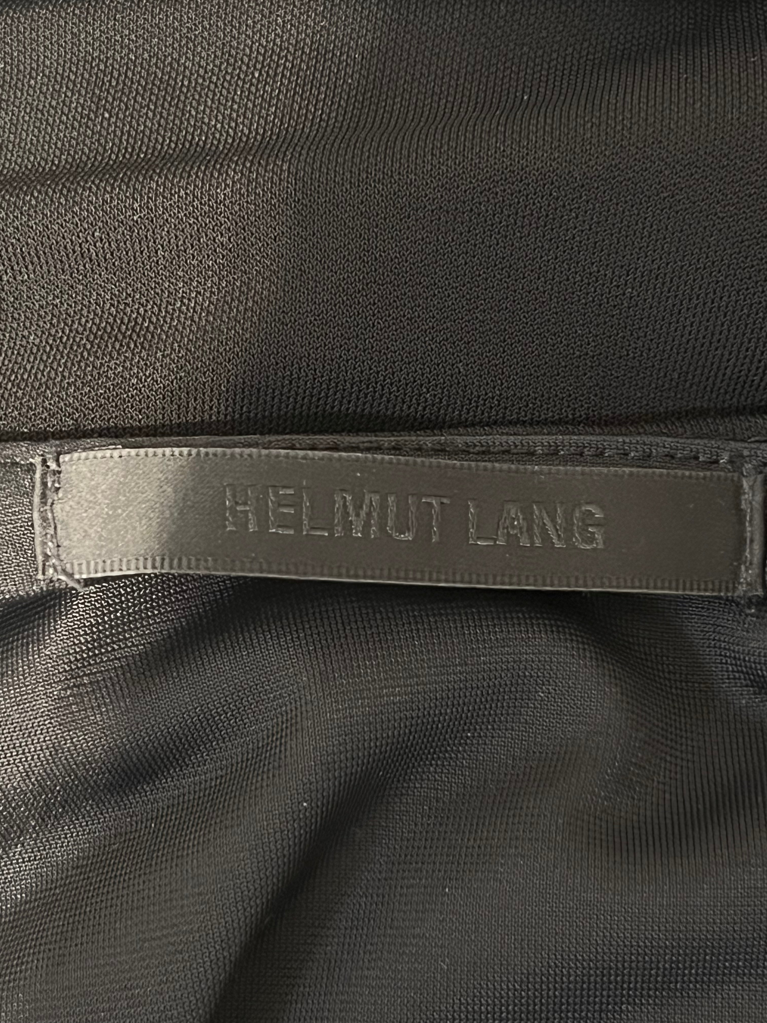 Helmut Lang/Dress/L/Nylon/BLK/L04HC603 view 3
