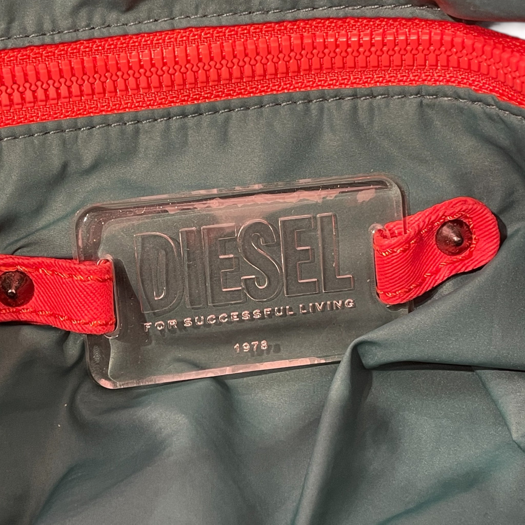 DIESEL/Bag/Nylon/ORN/Big turn lock view 4