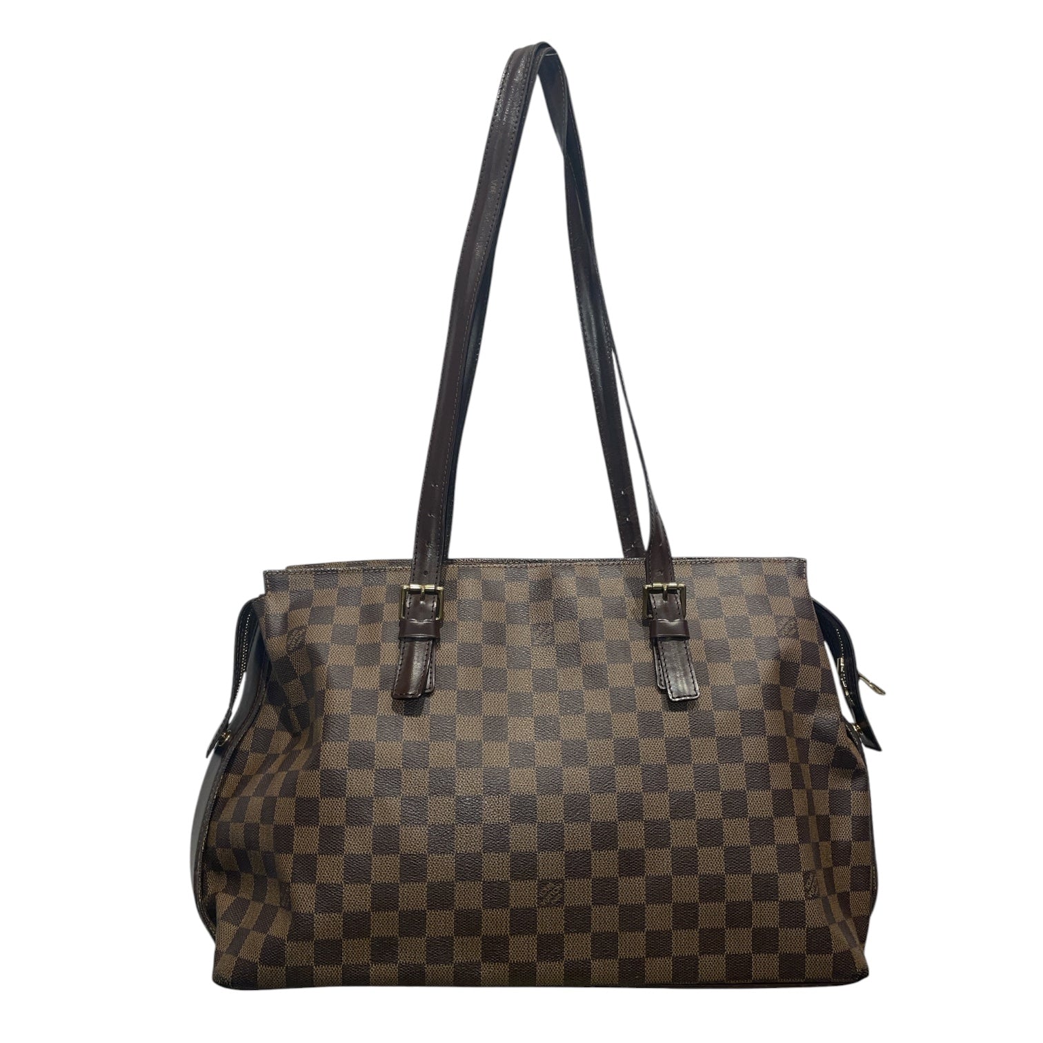 LOUIS VUITTON/Tote Bag/Monogram/Leather/BRW/CHELSEA view 1