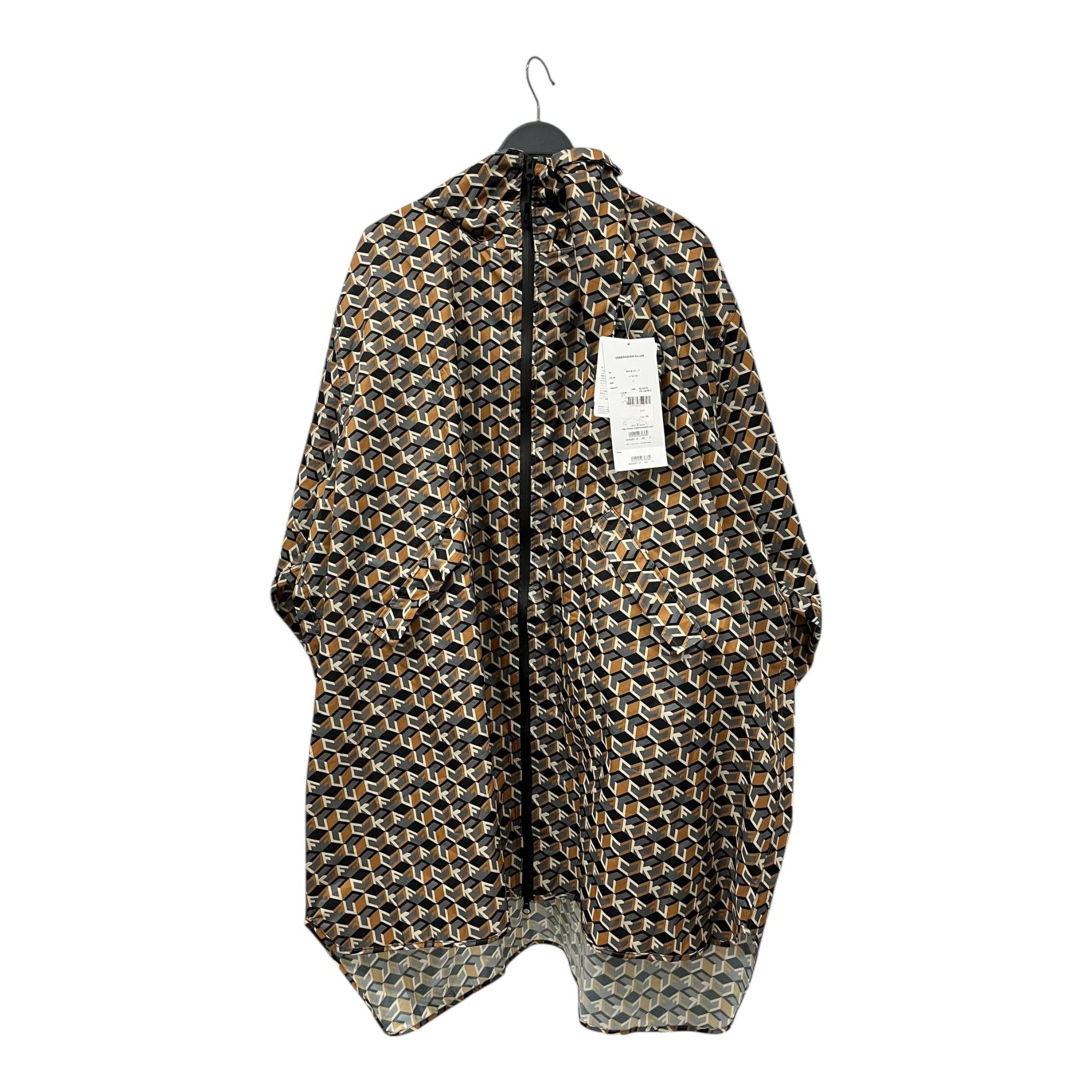 UNDERCOVER/Jacket/Polyester/MLT/All Over Print/FUCK BLOCK PRINT view 1