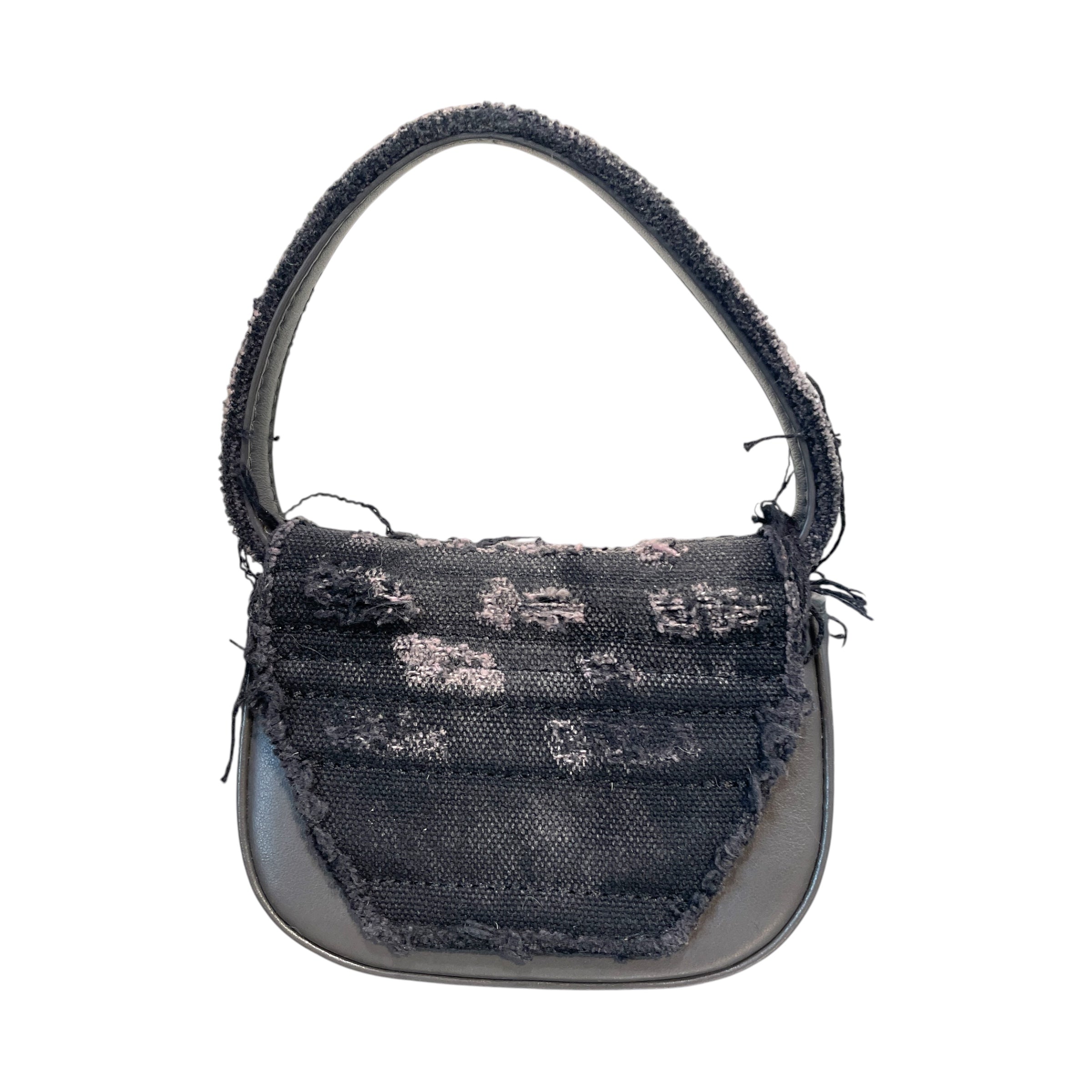 DIESEL/Bag/All Over Print/Denim/GRY/1DR XS Distressed Bag view 2