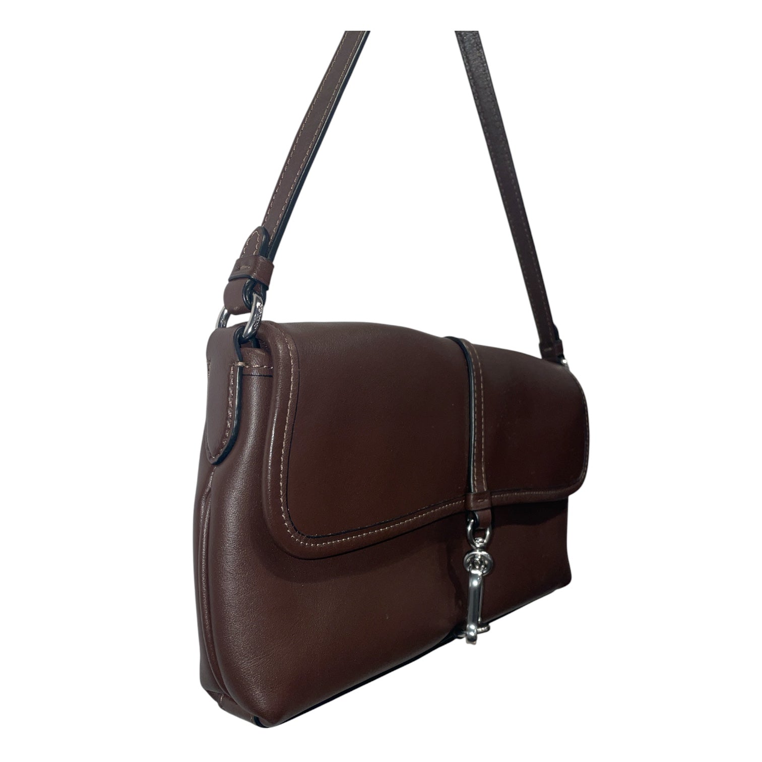 COACH/Tote Bag/Leather/BRW/Hampton Shoulder Bag view 6