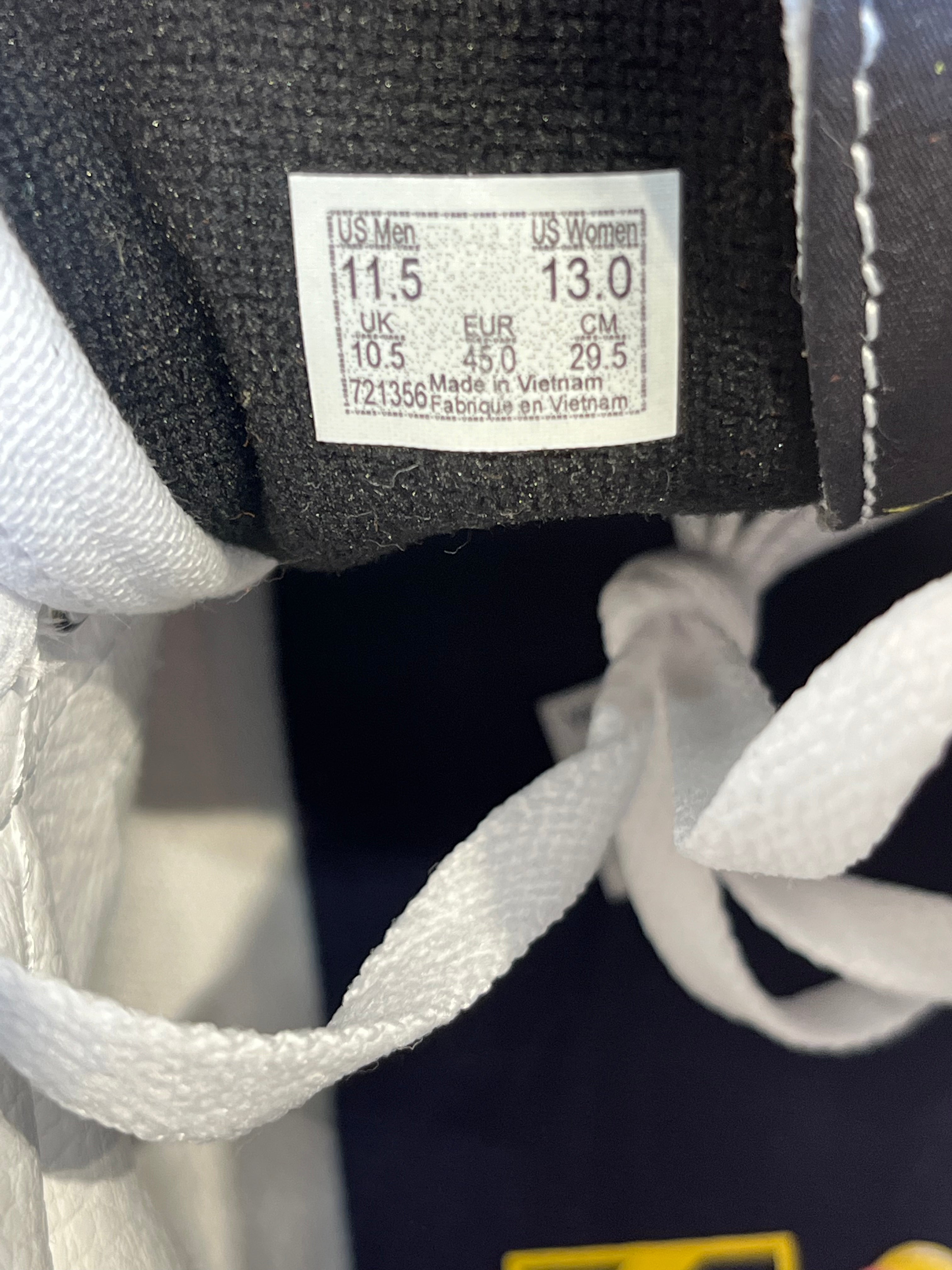 VANS/Hi-Sneakers/US 11.5/Cotton/WHT/sk8 HI SAILOR MOON view 7