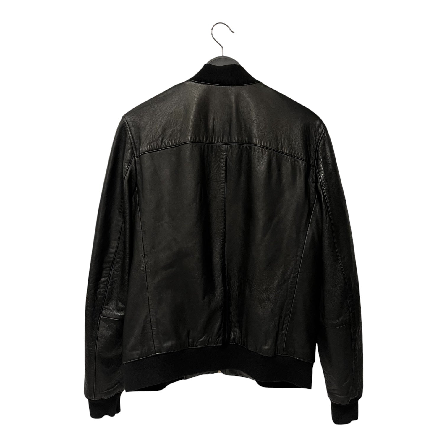 ALLSAINTS/Leather Jkt/M/Leather/BLK/made in india view 2