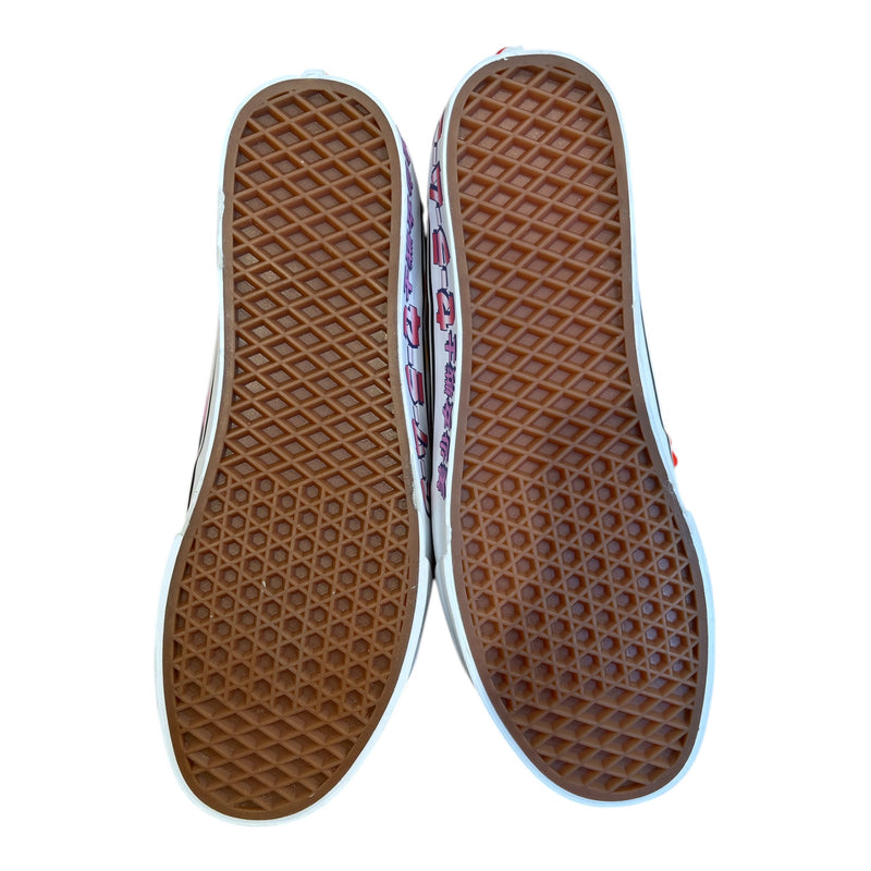 VANS/Hi-Sneakers/US 11.5/Cotton/WHT/sk8 HI SAILOR MOON