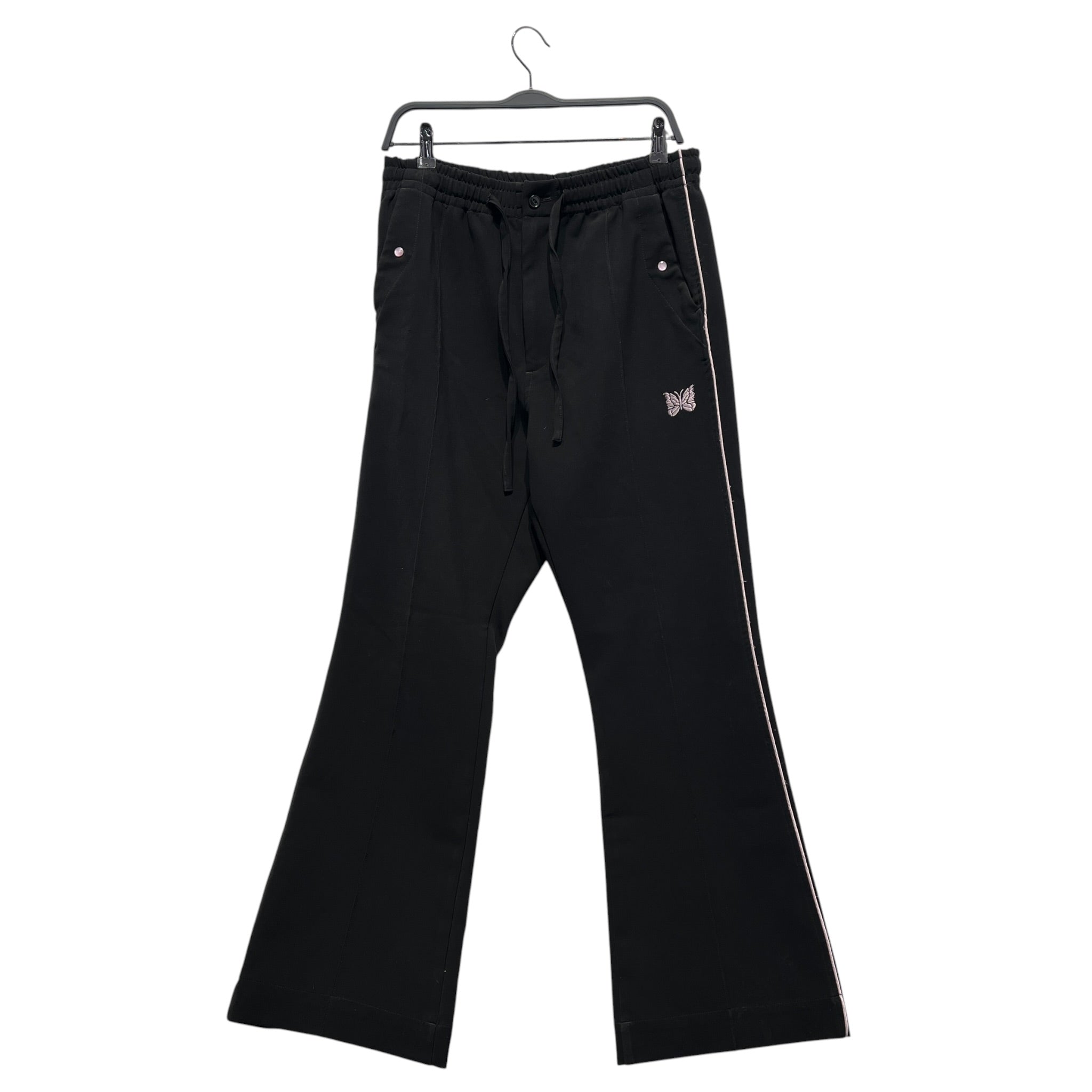 Needles/Pants/M/Cotton/BLK/Stripe/COWBOY PINK PIPING FLARE view 1