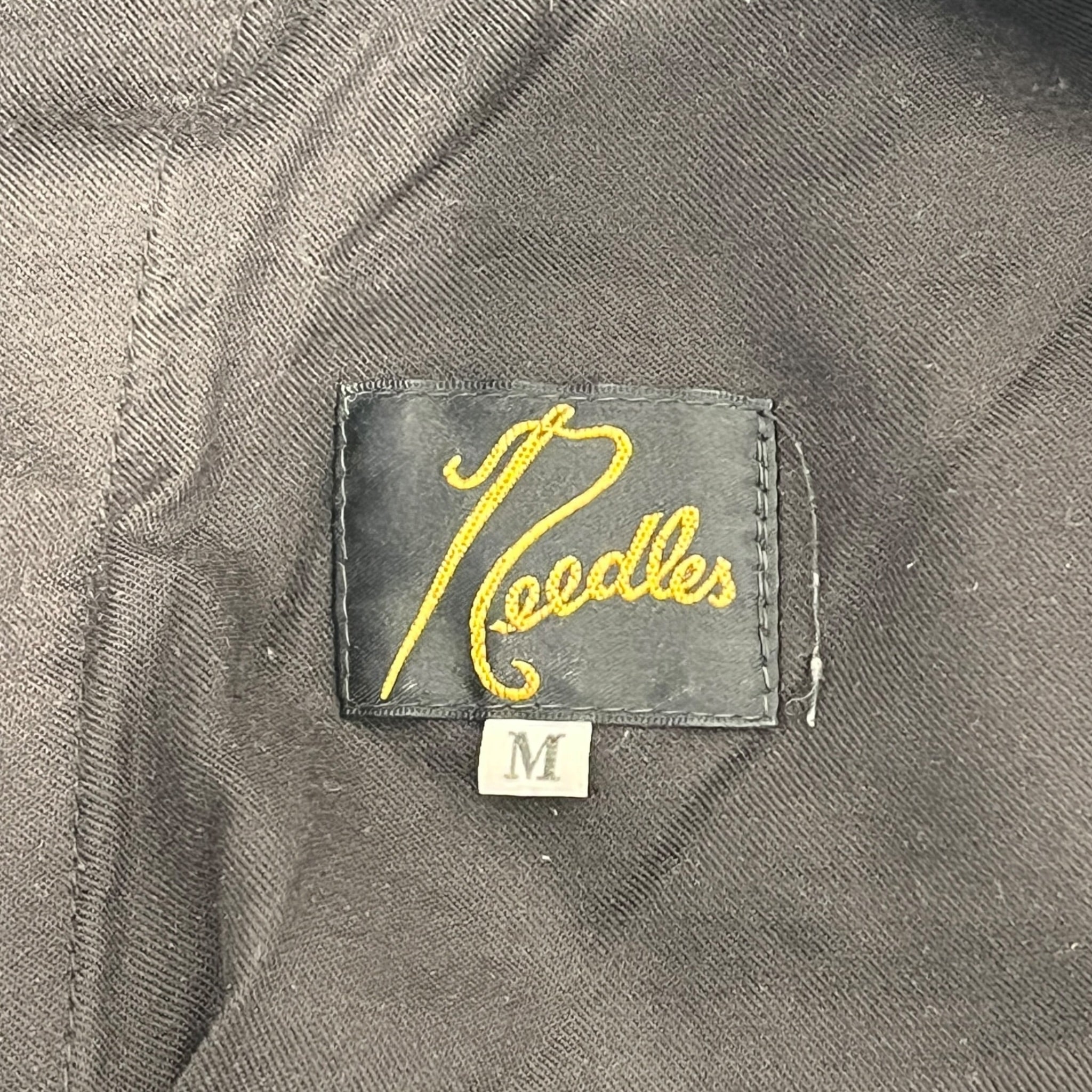 Needles/Pants/M/Cotton/BLK/Stripe/COWBOY PINK PIPING FLARE view 3
